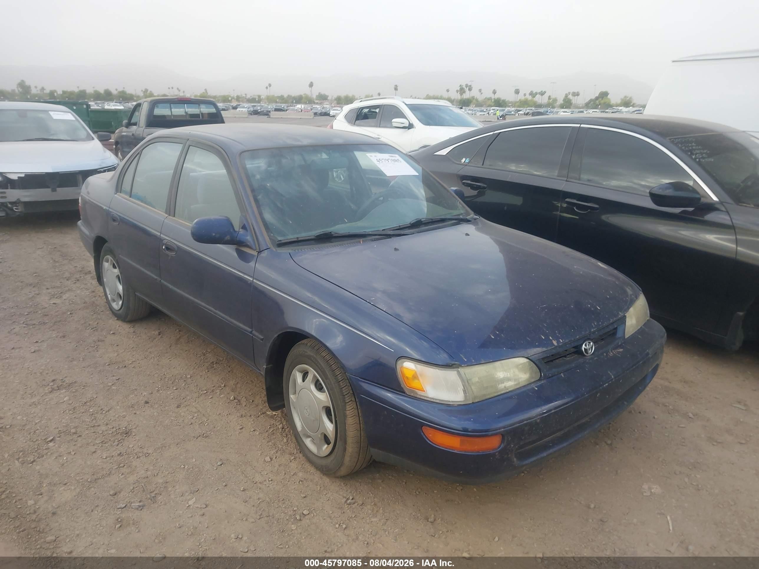 1997 Toyota Corolla Dx Blue vin: 1NXBB02E7VZ636437