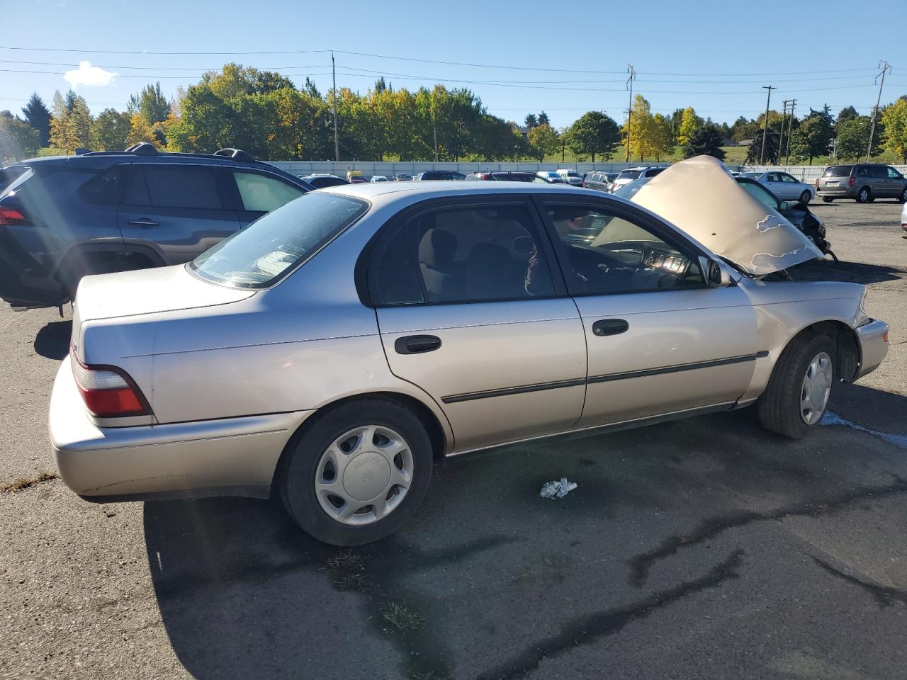 1997 Toyota Corolla Dx Tan vin: 1NXBB02E7VZ636731