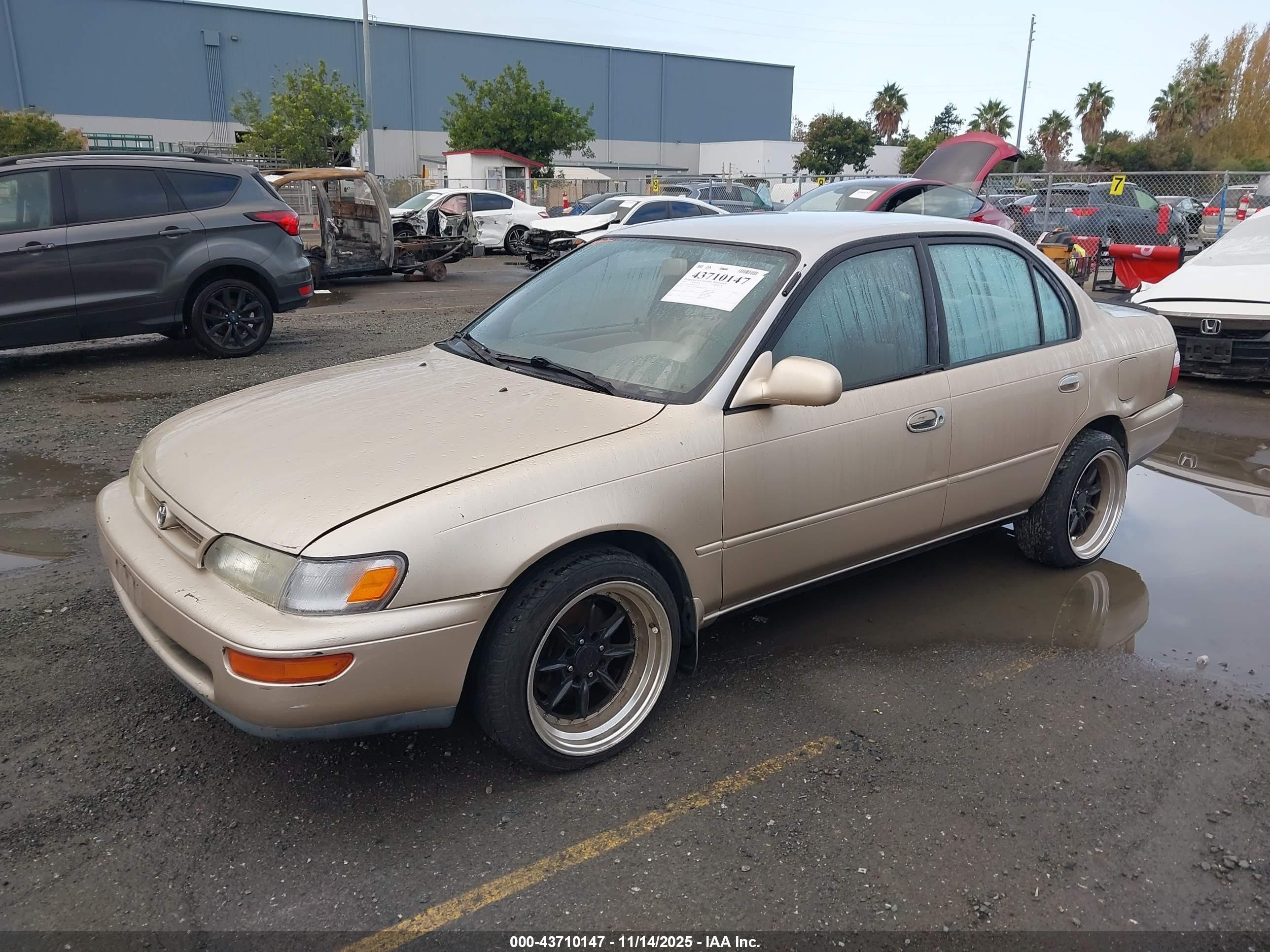 1997 Toyota Corolla Dx Gold vin: 1NXBB02EXVZ550796