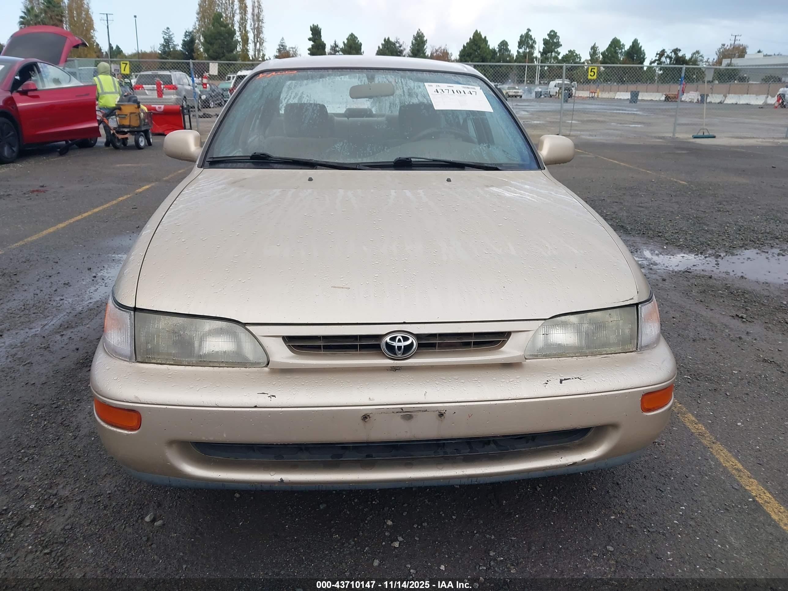 1997 Toyota Corolla Dx Gold vin: 1NXBB02EXVZ550796