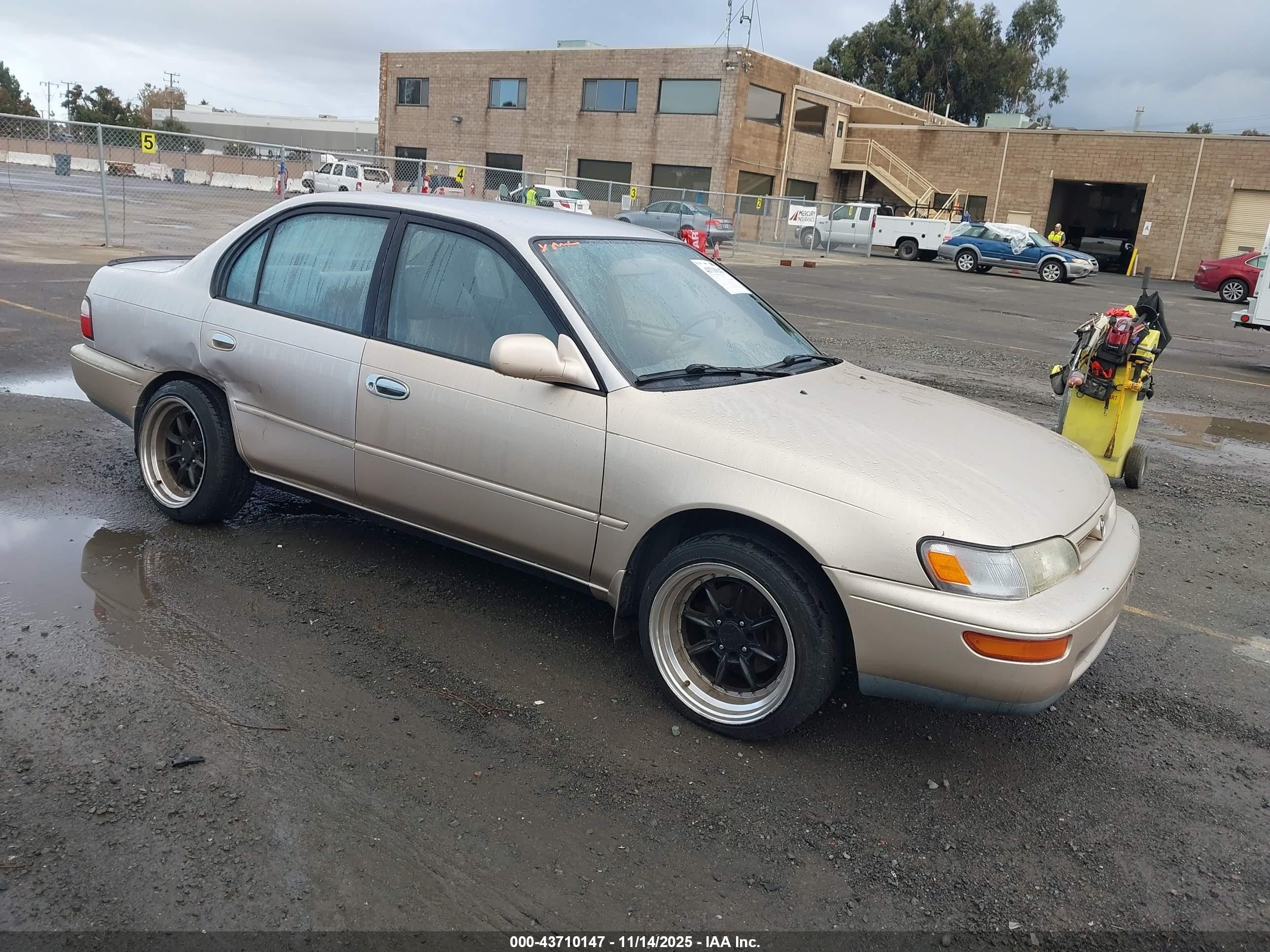 1997 Toyota Corolla Dx Gold vin: 1NXBB02EXVZ550796