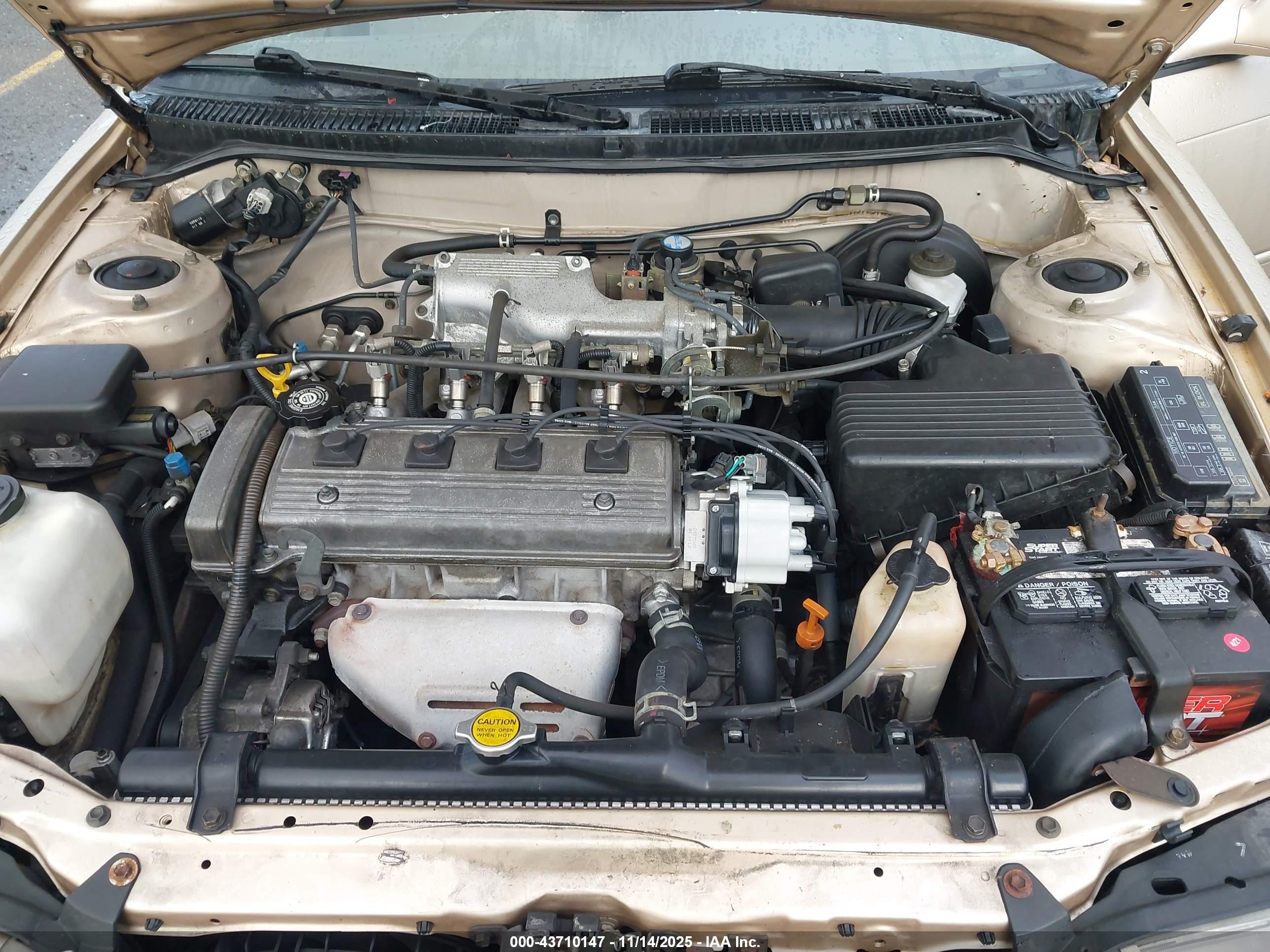 1997 Toyota Corolla Dx Gold vin: 1NXBB02EXVZ550796