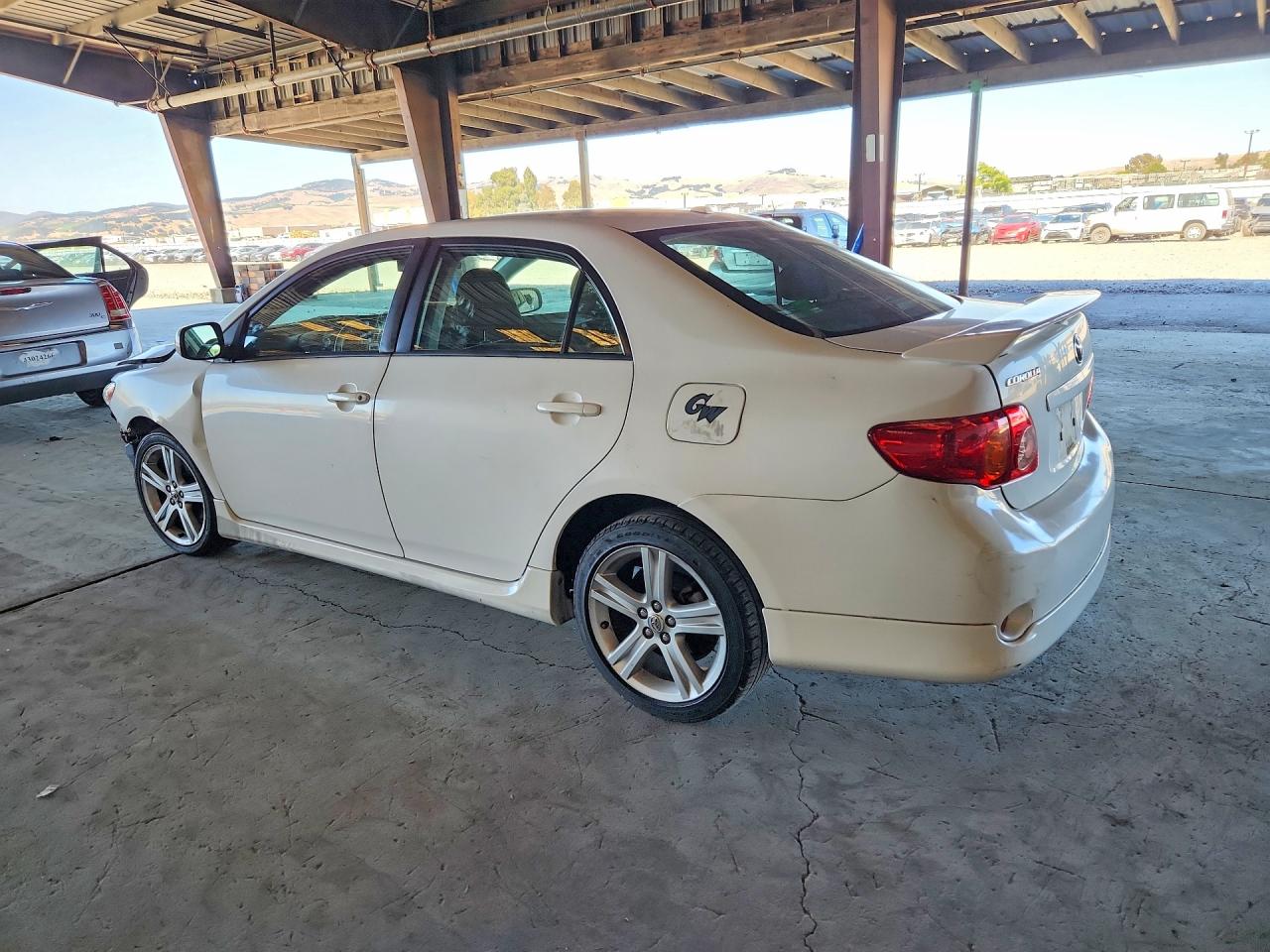 2010 Toyota Corolla White vin: 1NXBE4EE9AZ329131
