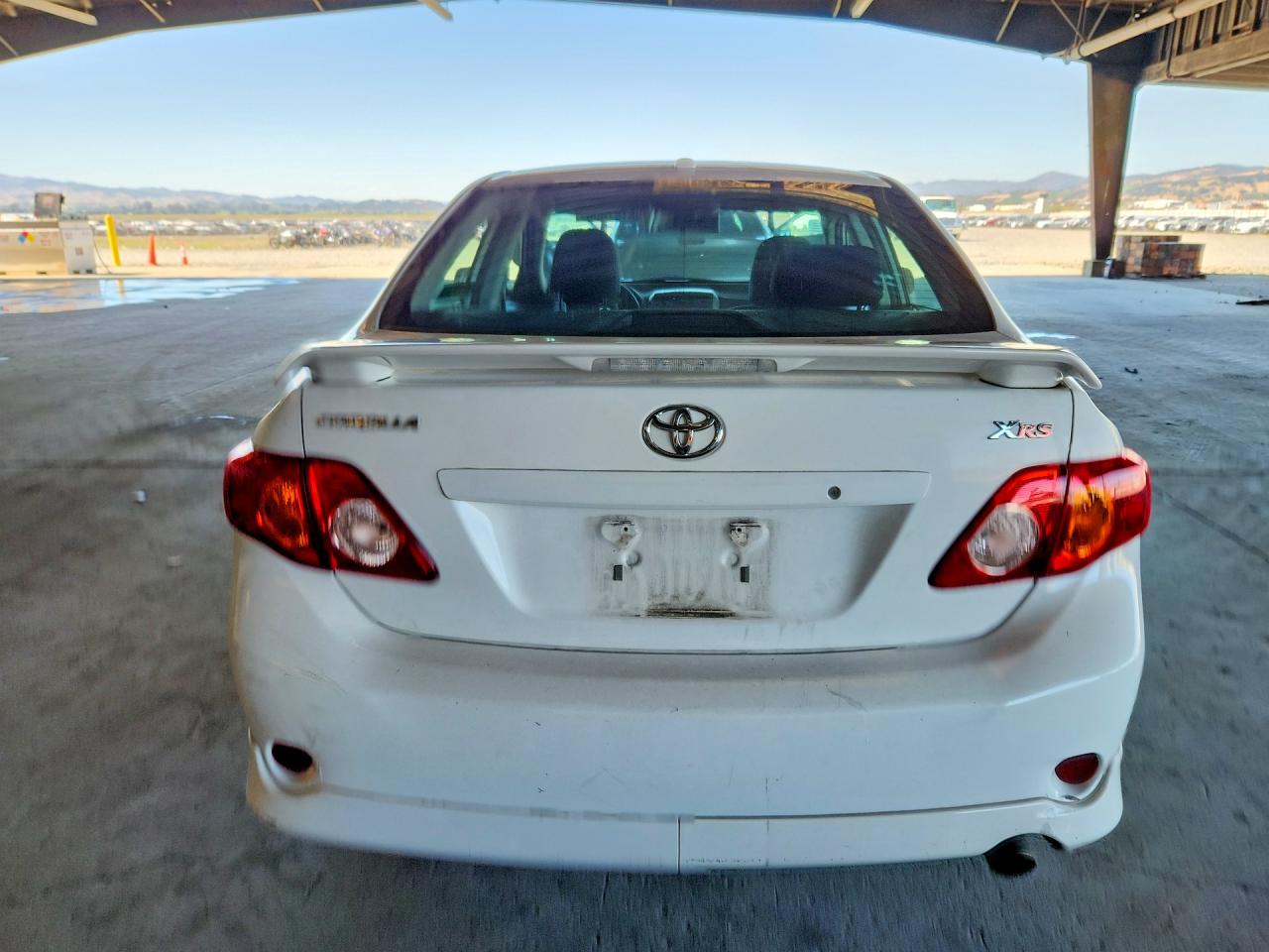 2010 Toyota Corolla White vin: 1NXBE4EE9AZ329131