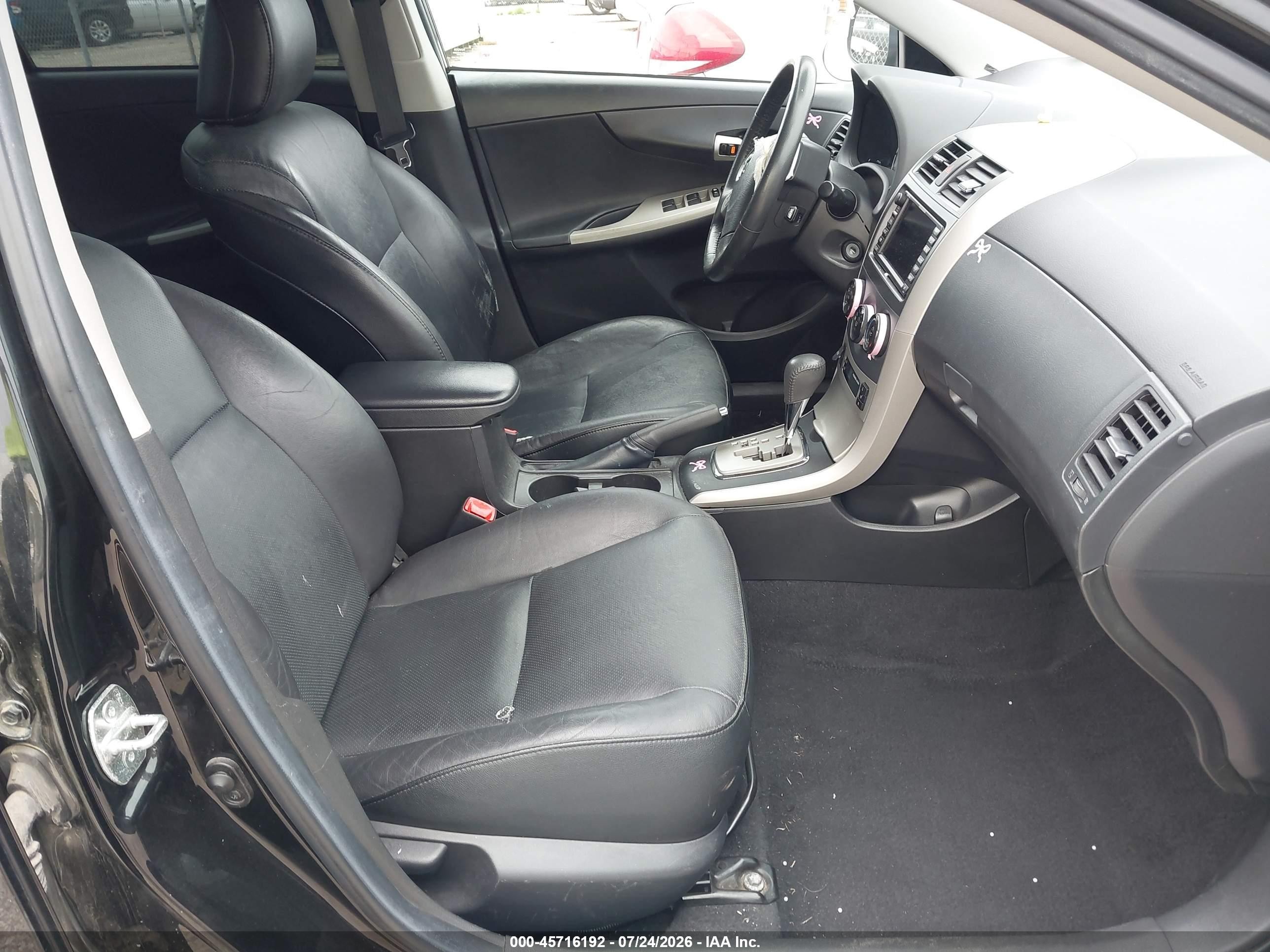 2010 Toyota Corolla Xrs Black vin: 1NXBE4EEXAZ314184