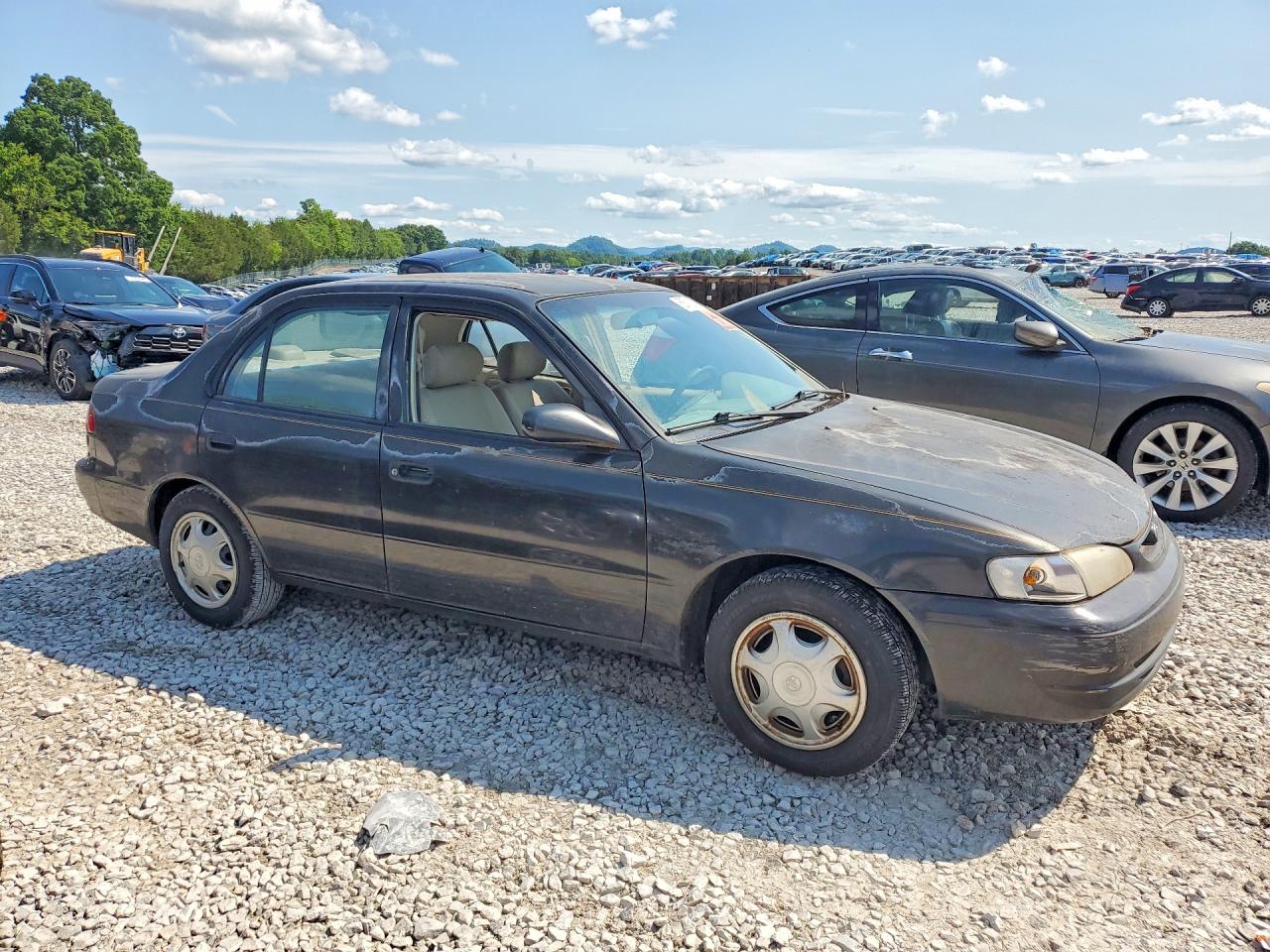 1998 Toyota Corolla Ve Black vin: 1NXBR12E1WZ124207