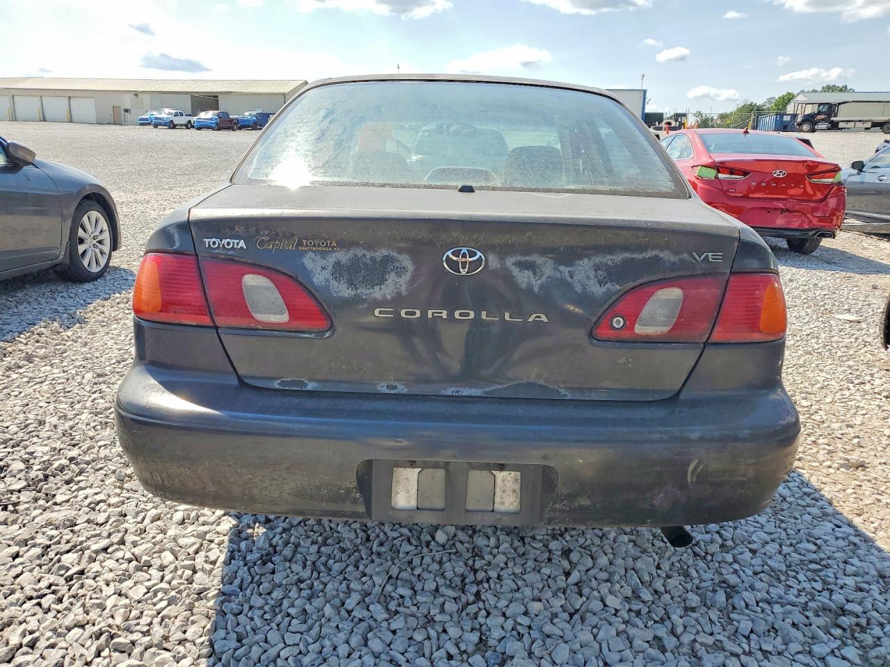 1998 Toyota Corolla Ve Black vin: 1NXBR12E1WZ124207