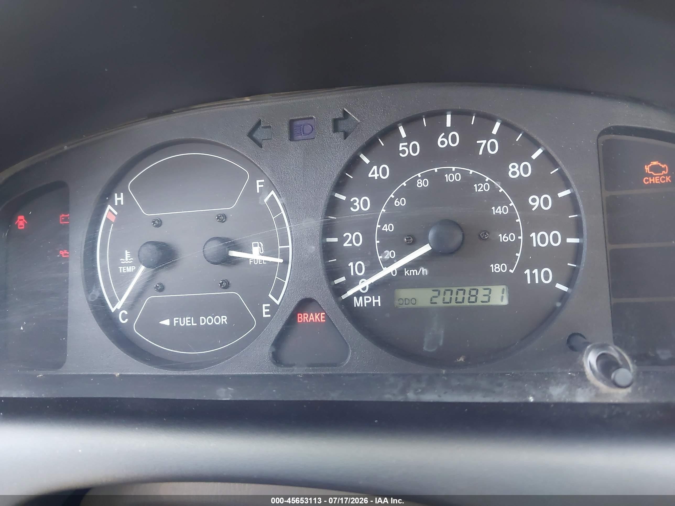 1999 Toyota Corolla Ce Gold vin: 1NXBR12E1XZ159282
