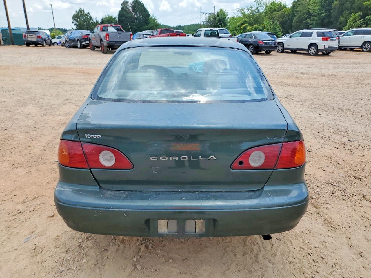 2001 Toyota Corolla Le Зеленый vin: 1NXBR12E21Z484577