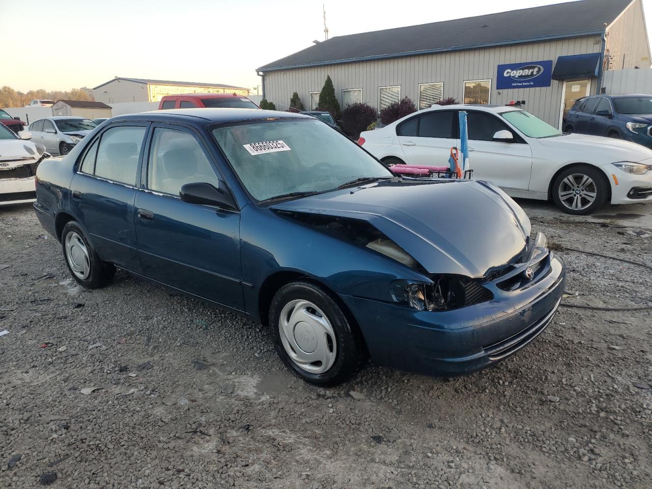 1998 Toyota Corolla Ve Бирюзовый vin: 1NXBR12E2WZ014265