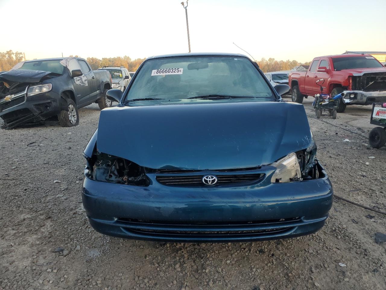 1998 Toyota Corolla Ve Бирюзовый vin: 1NXBR12E2WZ014265