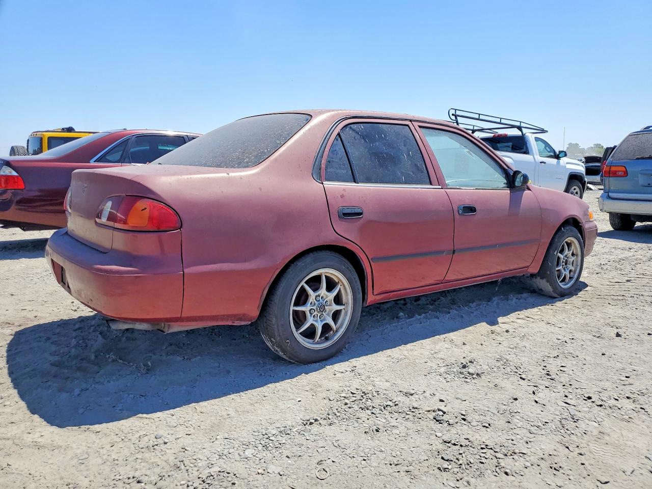 1999 Toyota Corolla Ve Burgundy vin: 1NXBR12E2XZ212300