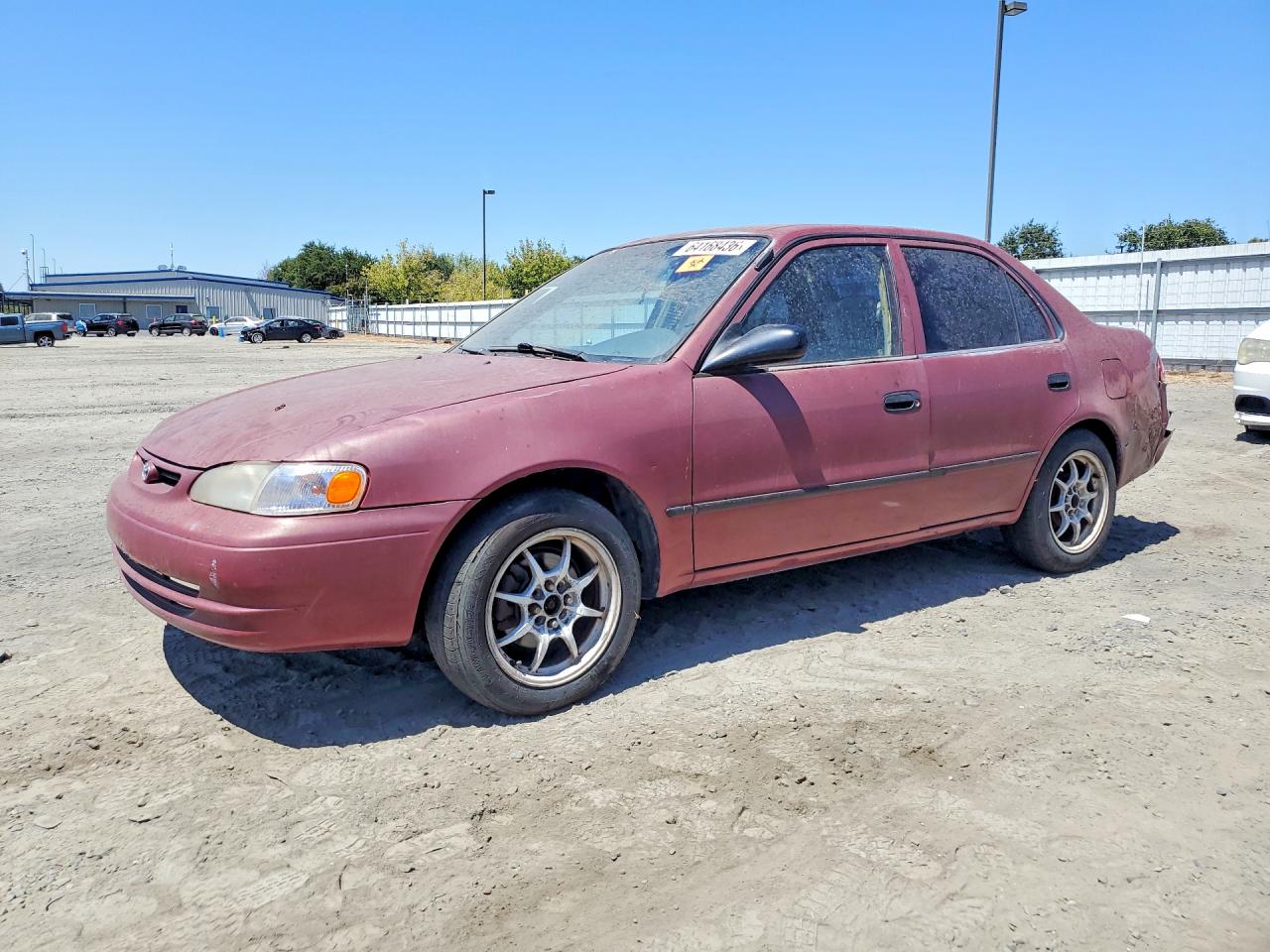 1999 Toyota Corolla Ve Burgundy vin: 1NXBR12E2XZ212300