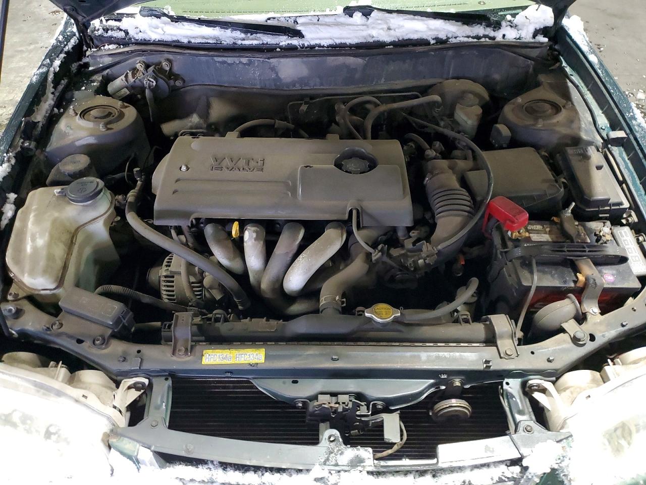 2001 Toyota Corolla Ce Зеленый vin: 1NXBR12E41Z473421