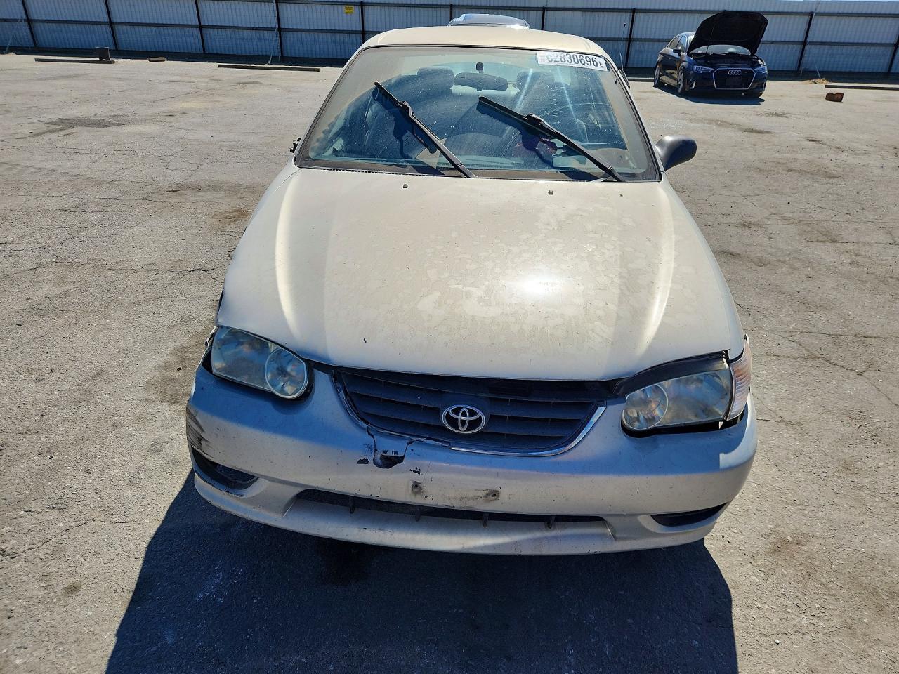 2002 Toyota Corolla Ce Silver vin: 1NXBR12E42Z613016