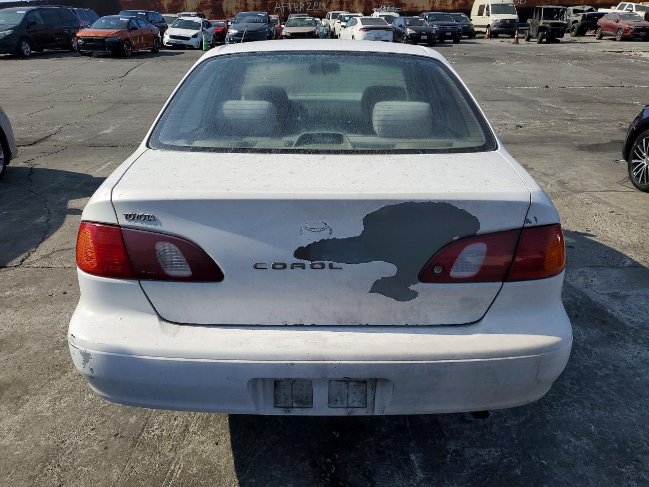 1998 Toyota Corolla Ve White vin: 1NXBR12E4WZ057327