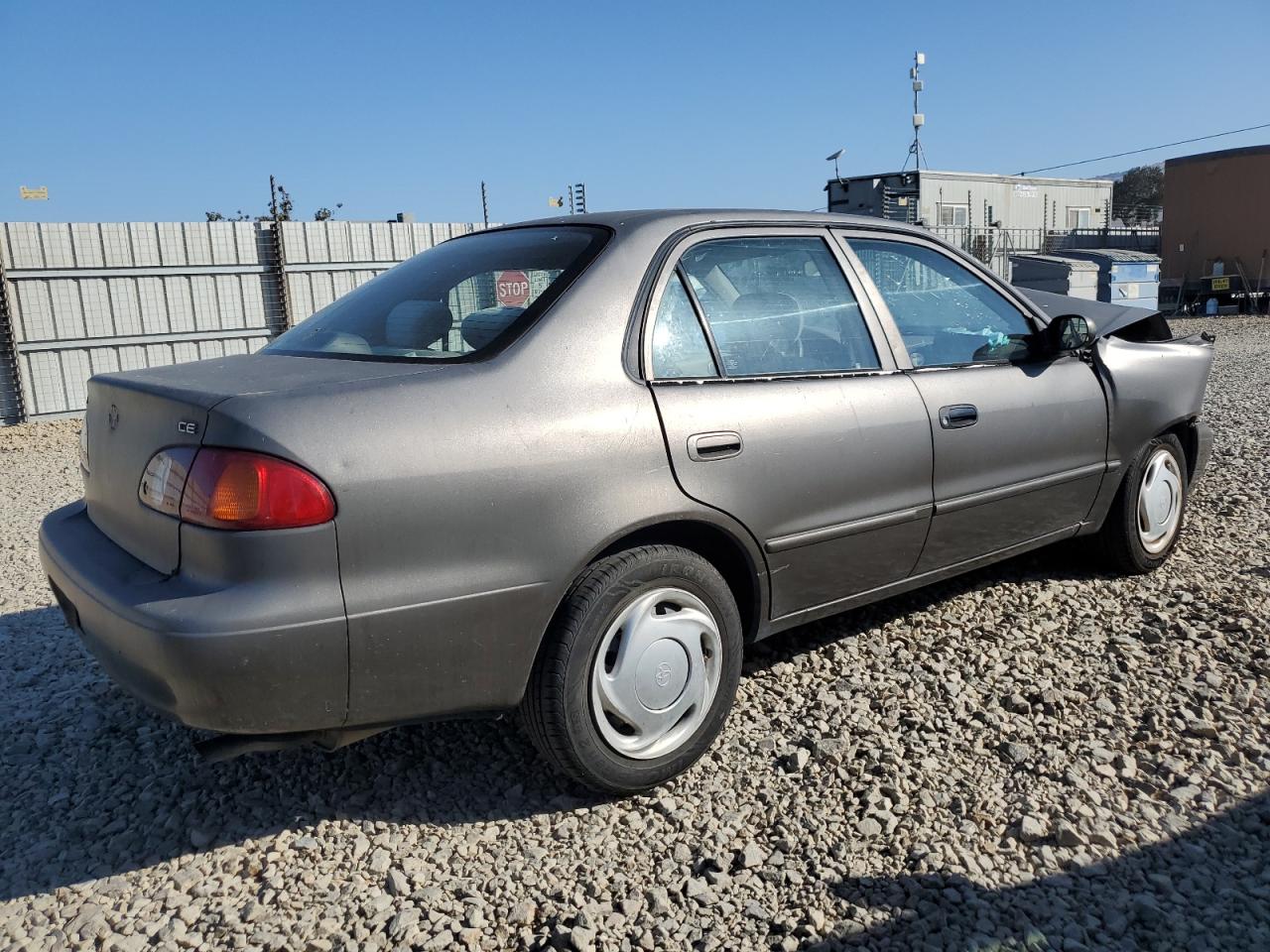 1999 Toyota Corolla Ve Gray vin: 1NXBR12E4XZ211990