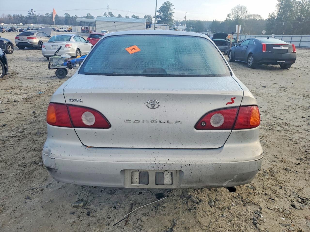 2002 Toyota Corolla Ce Серебряный vin: 1NXBR12E52Z593780