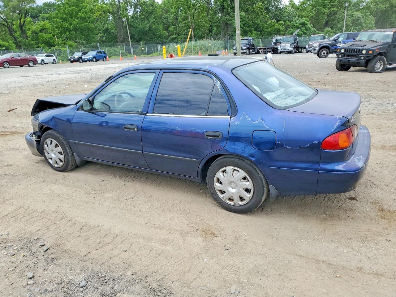 2001 Toyota Corolla Blue vin: 1NXBR12E71Z473932