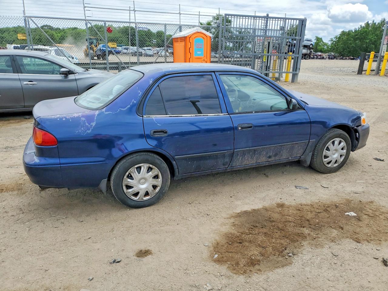 2001 Toyota Corolla Blue vin: 1NXBR12E71Z473932