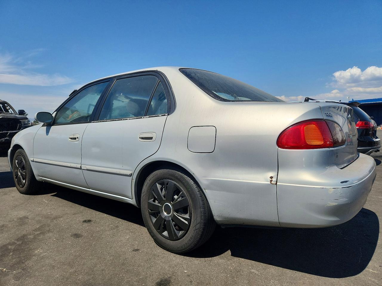 2002 Toyota Corolla Le Silver vin: 1NXBR12E72Z615486