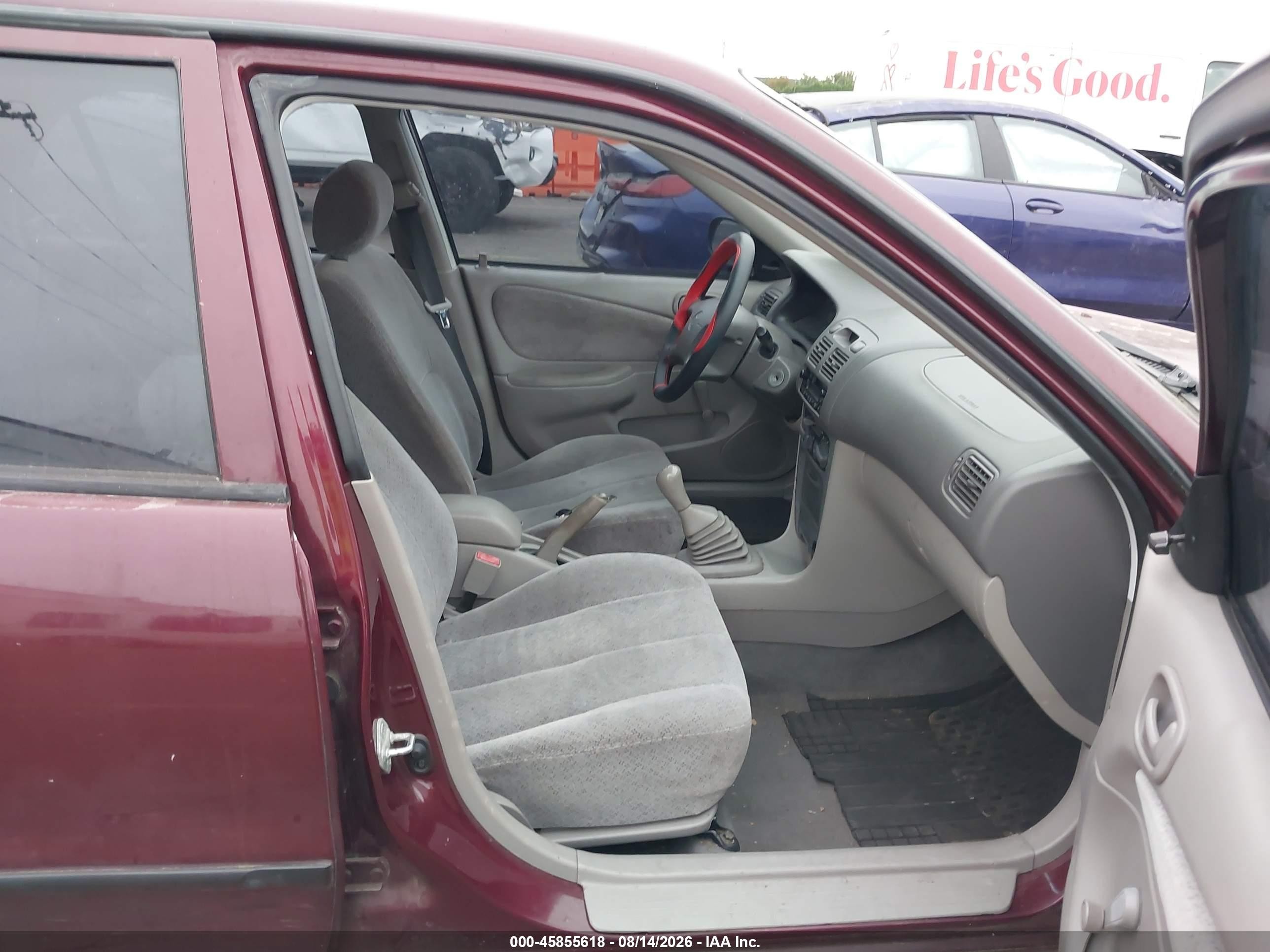 1998 Toyota Corolla Ce Бордовый vin: 1NXBR12E7WZ080990