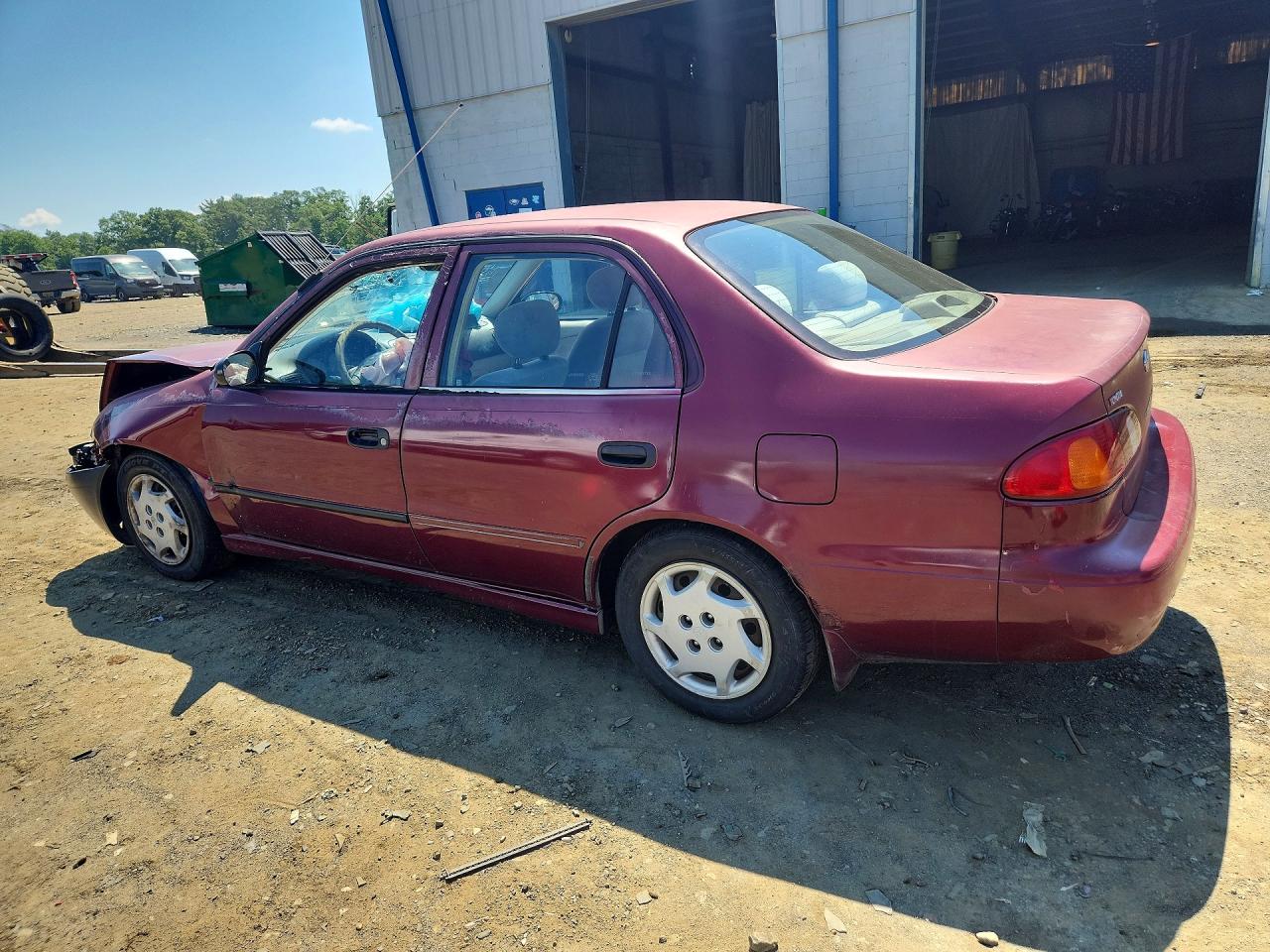 1998 Toyota Corolla Ve Red vin: 1NXBR12E7WZ090726