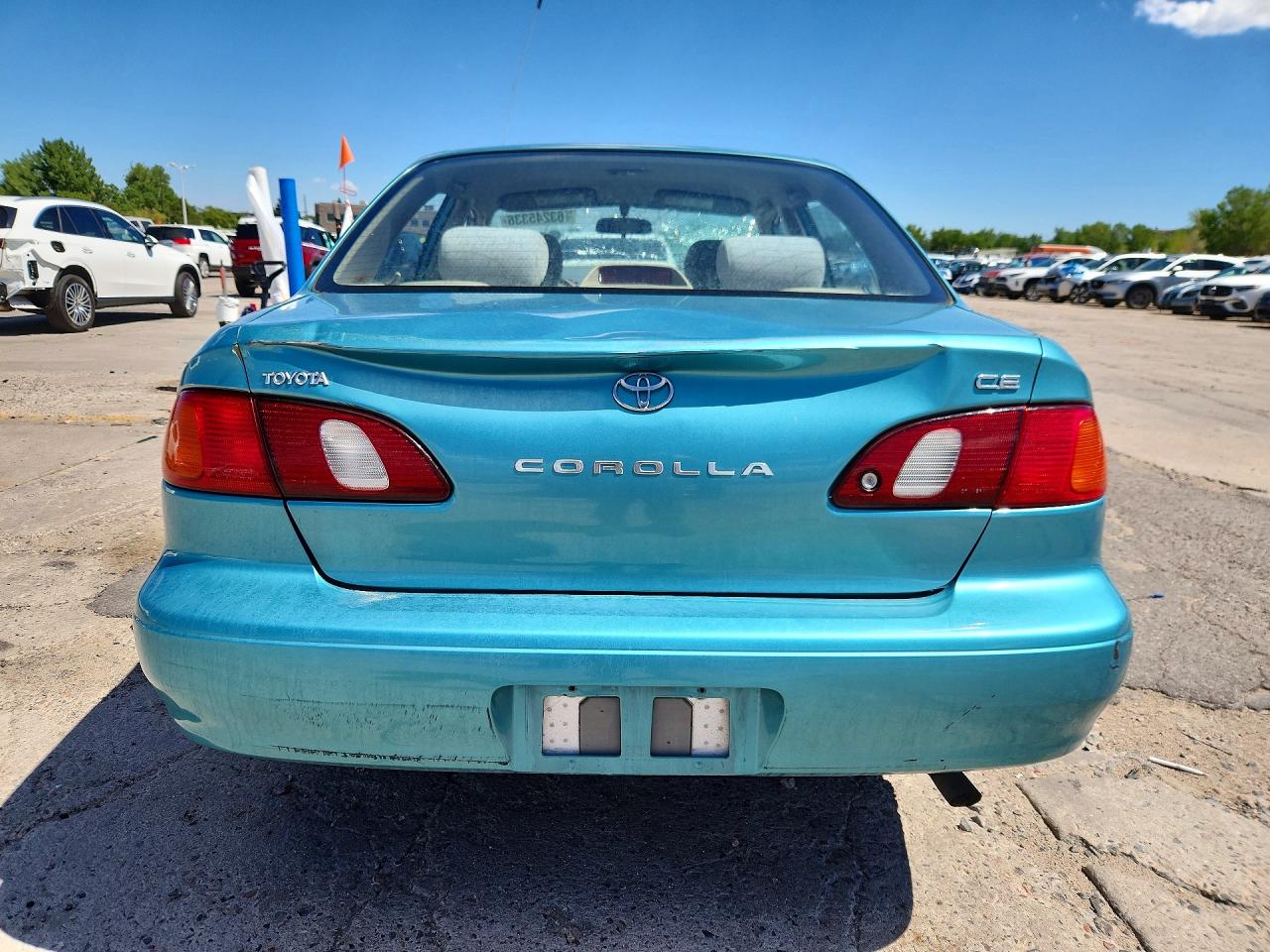1999 Toyota Corolla Ve Teal vin: 1NXBR12E7XZ262948