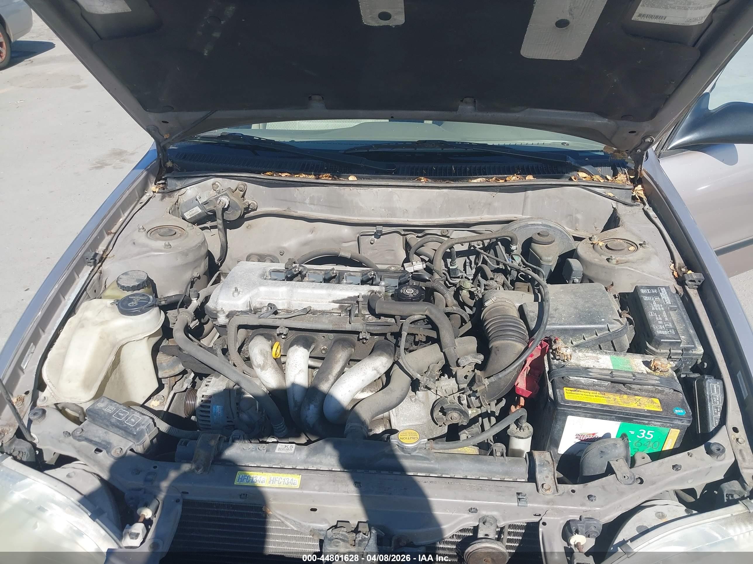 2000 Toyota Corolla Ce Gray vin: 1NXBR12E7YZ310448