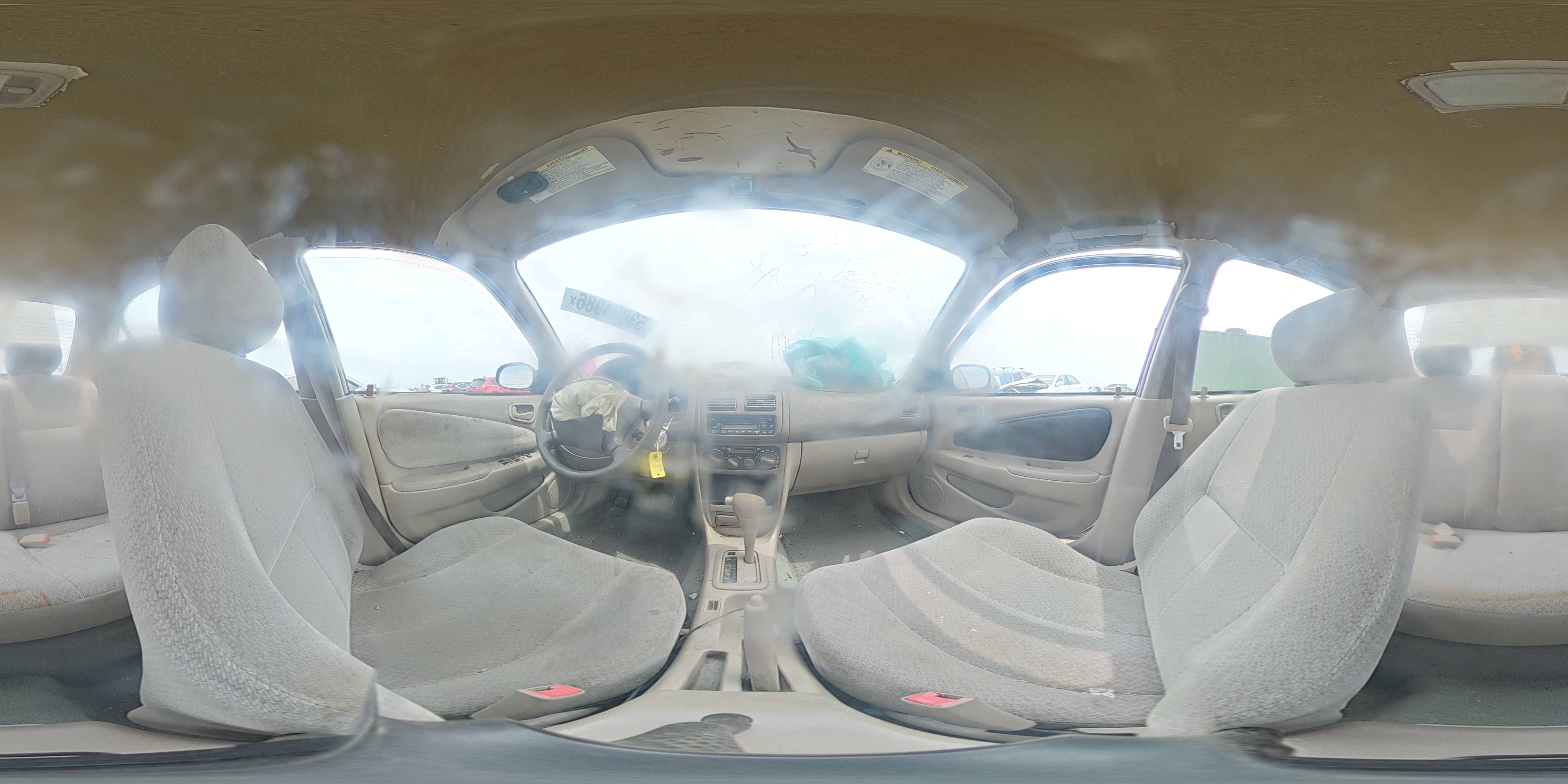 2000 Toyota Corolla Ve Silver vin: 1NXBR12E7YZ366647