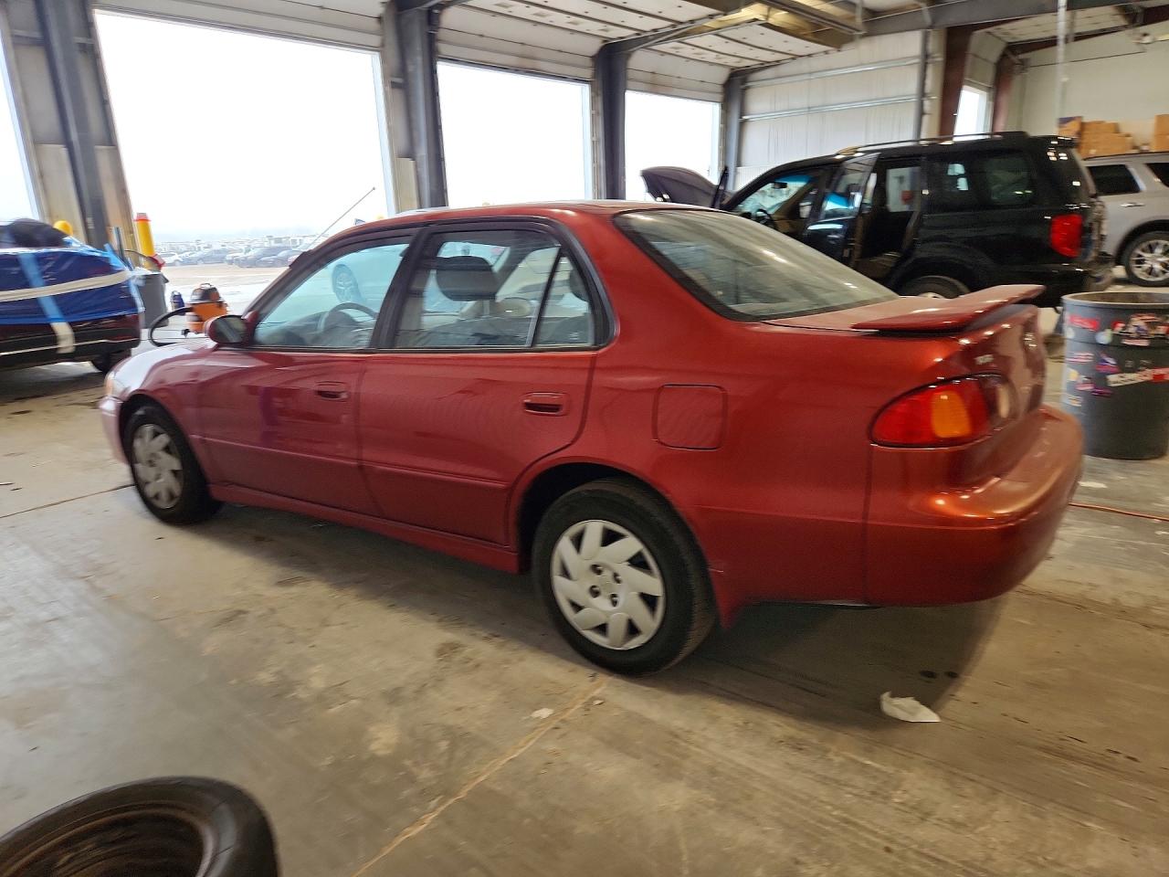 2001 Toyota Corolla S Красный vin: 1NXBR12E81Z476466