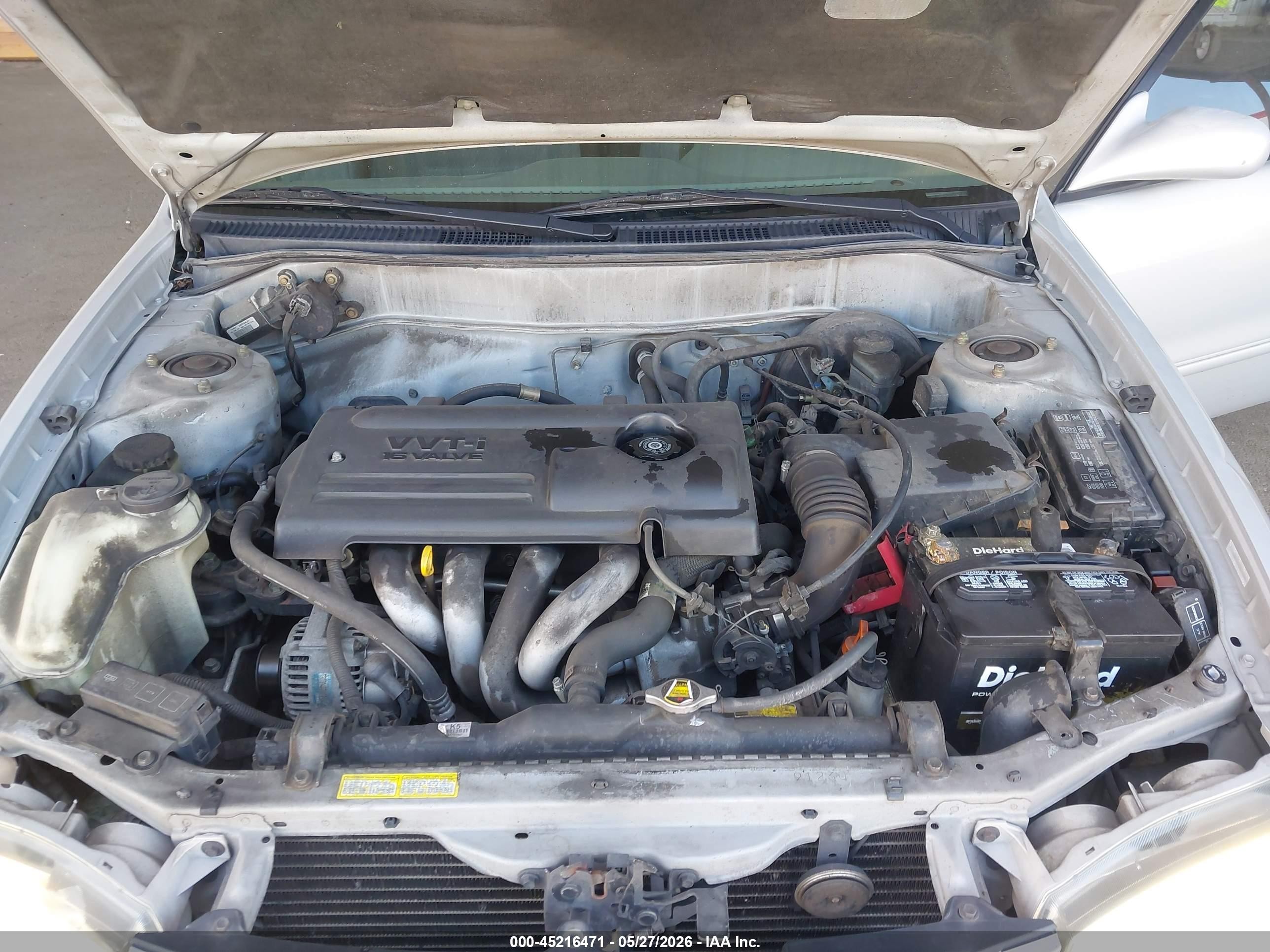 2002 Toyota Corolla Le Бежевый vin: 1NXBR12E92Z631866