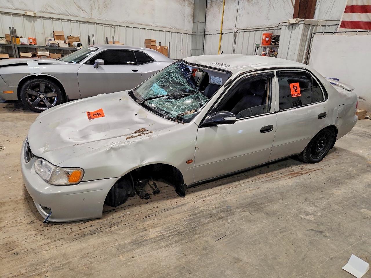 1999 Toyota Corolla Ve Silver vin: 1NXBR12E9XZ171065
