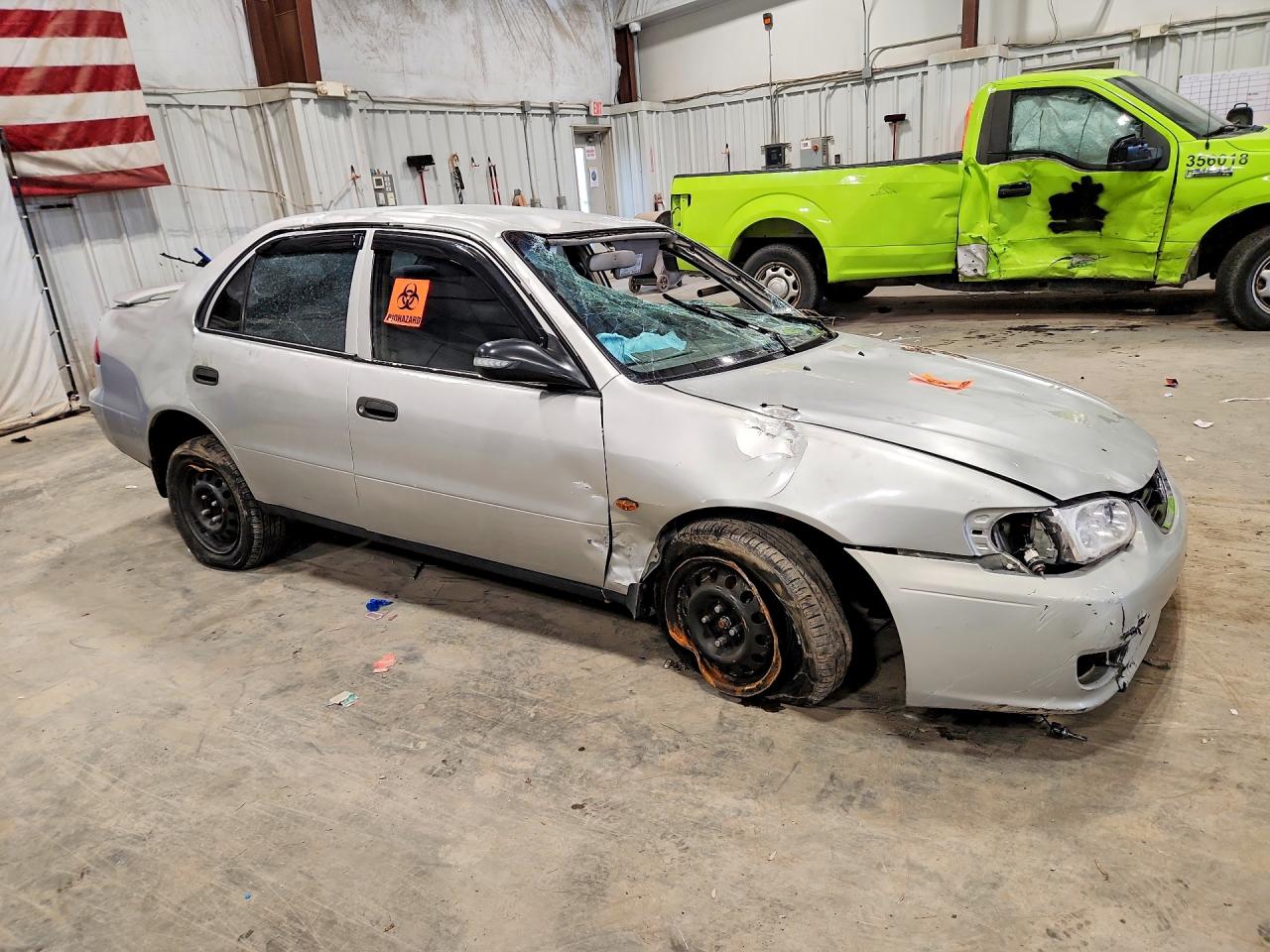 1999 Toyota Corolla Ve Silver vin: 1NXBR12E9XZ171065