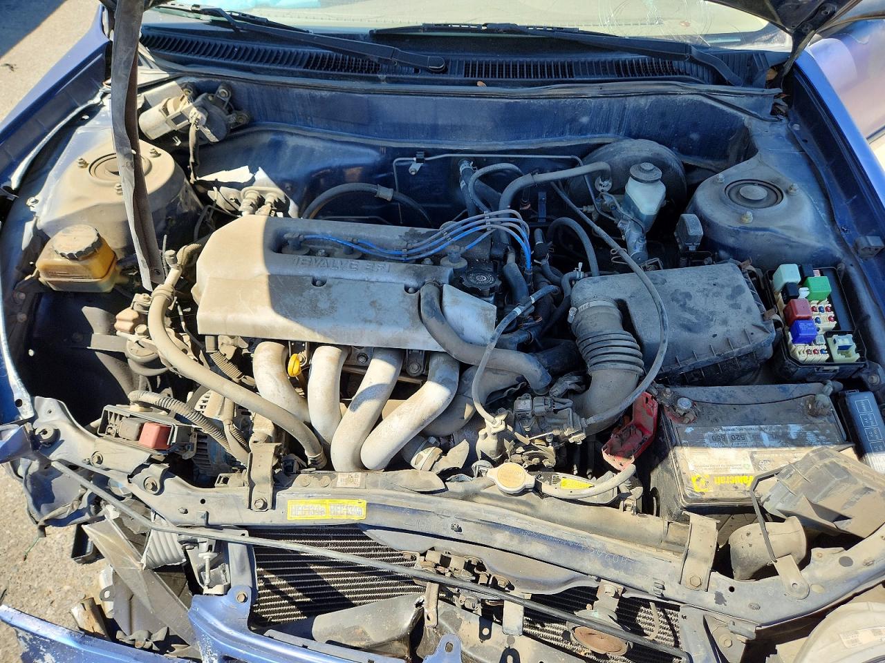 1998 Toyota Corolla Ve Blue vin: 1NXBR12EXWZ090025