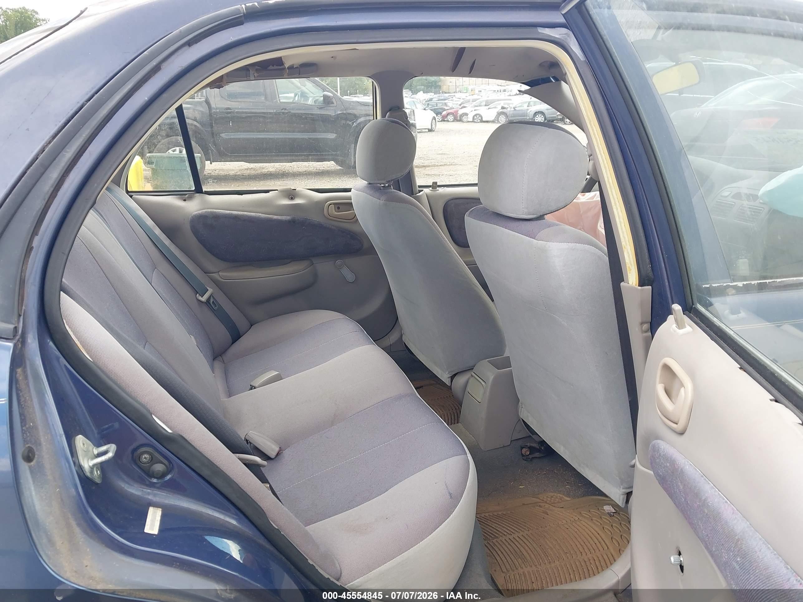1999 Toyota Corolla Ve/ce/le Blue vin: 1NXBR12EXXZ170832
