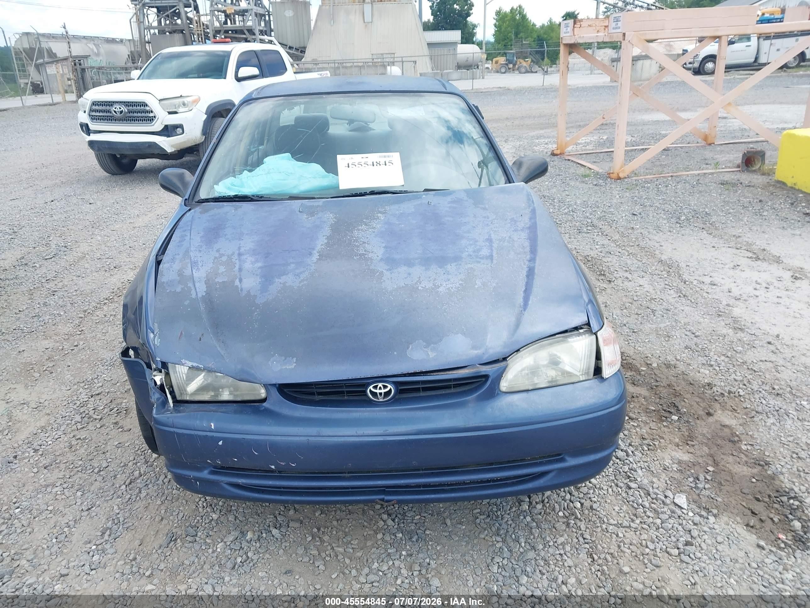 1999 Toyota Corolla Ve/ce/le Blue vin: 1NXBR12EXXZ170832