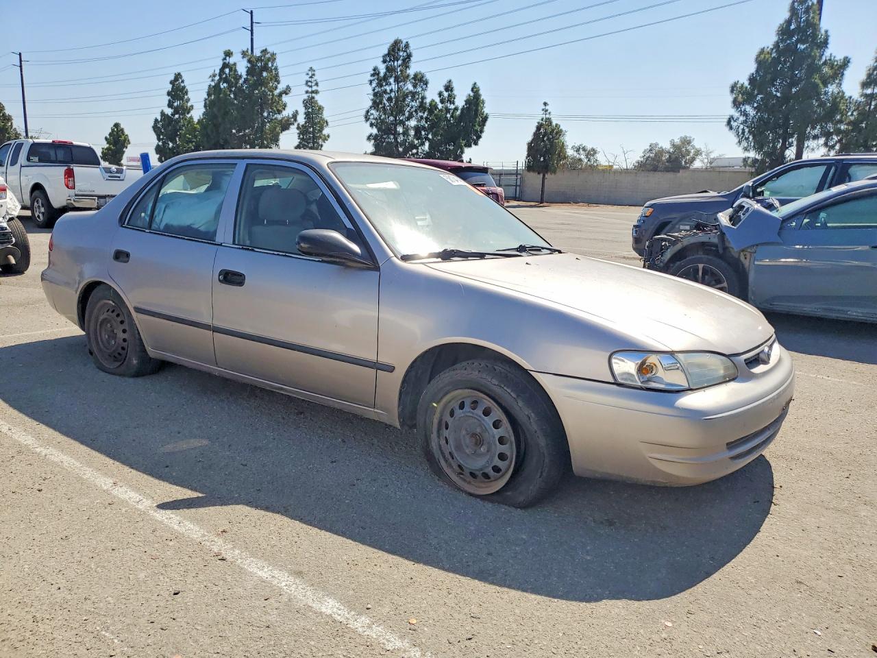 1999 Toyota Corolla Ve Silver vin: 1NXBR12EXXZ247716