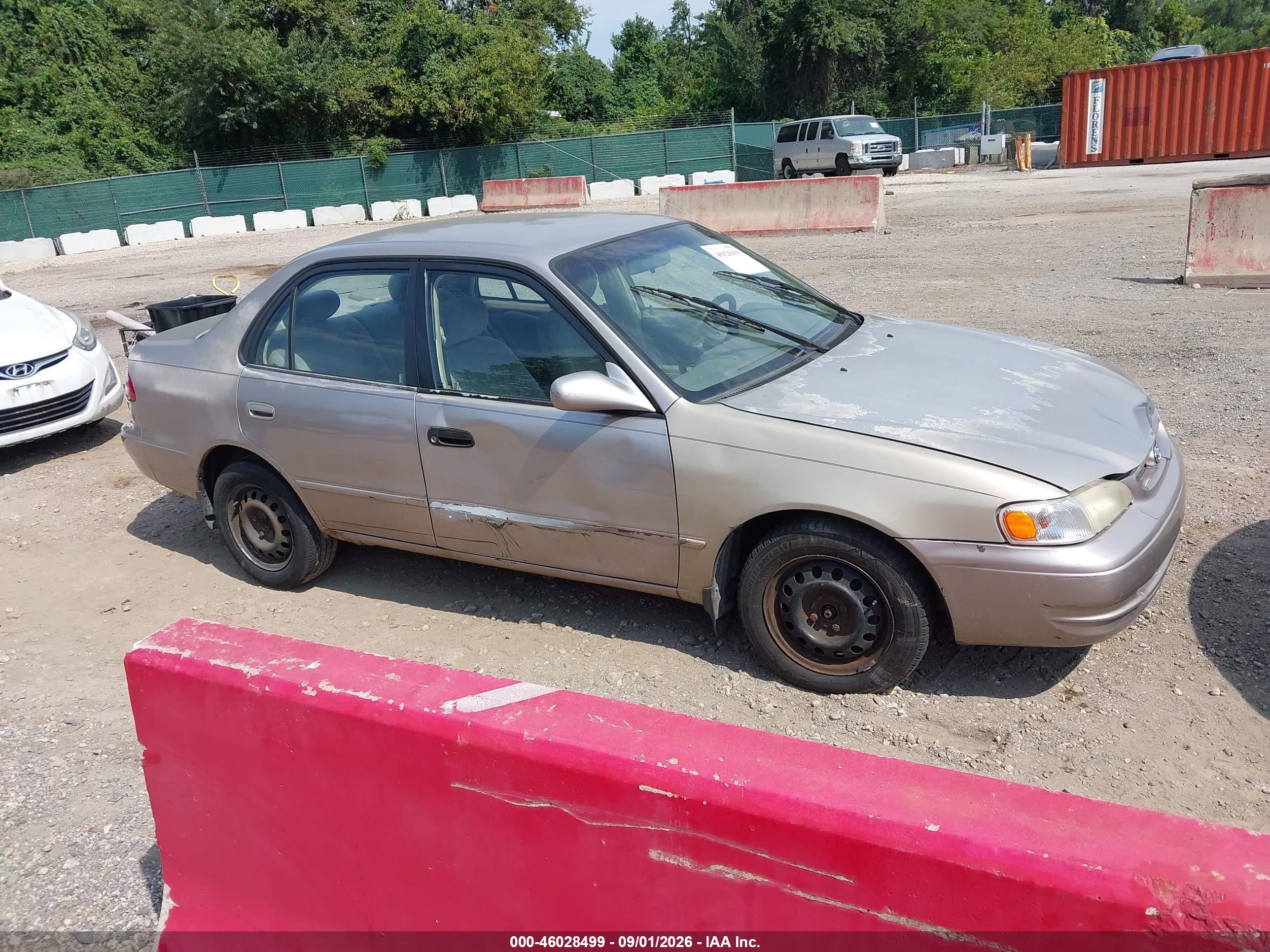 1998 Toyota Corolla Le Champagne vin: 1NXBR18E6WZ118751