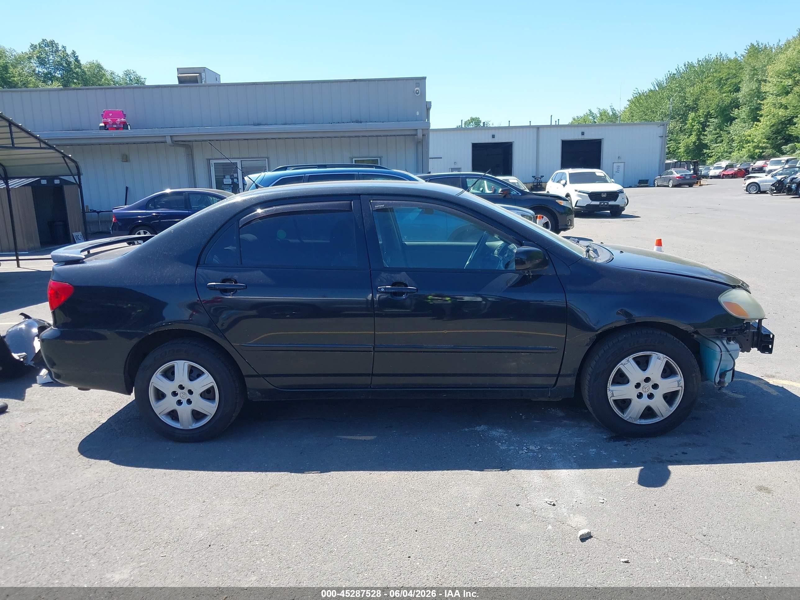 2005 Toyota Corolla   Black vin: 1NXBR30B95Z447918