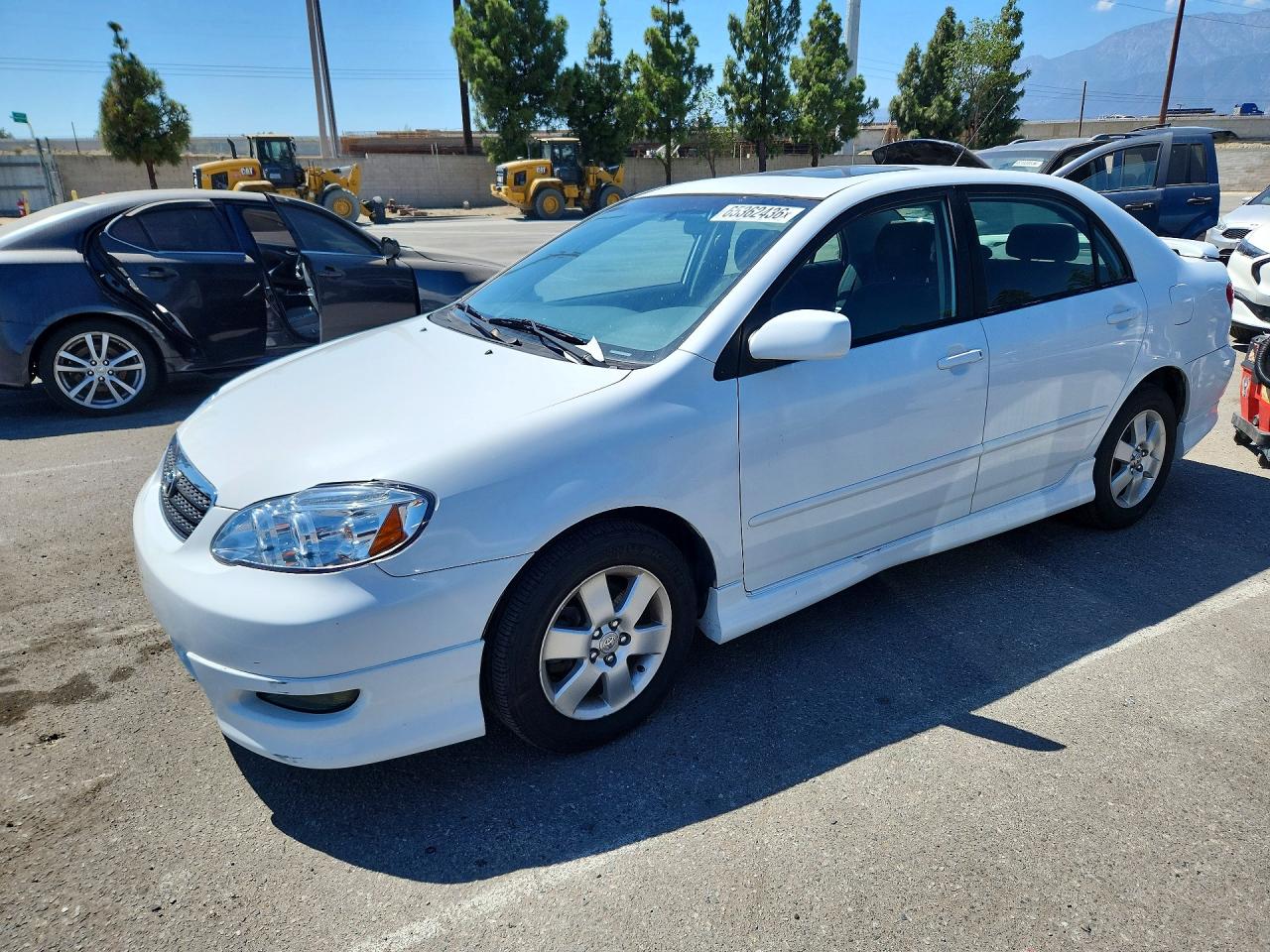 2006 Toyota Corolla S Белый vin: 1NXBR30E06Z594033