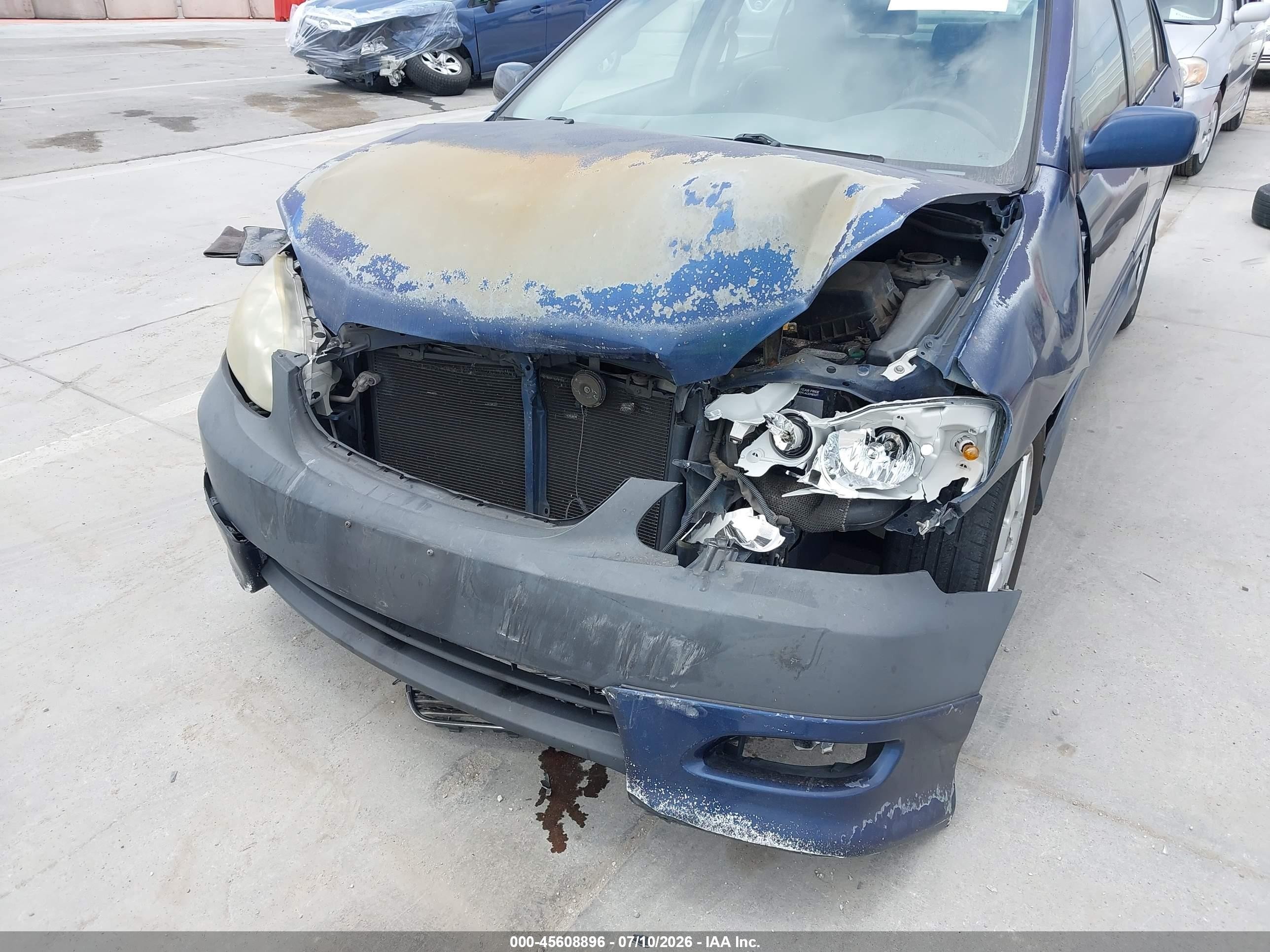 2007 Toyota Corolla S Blue vin: 1NXBR30E07Z911035