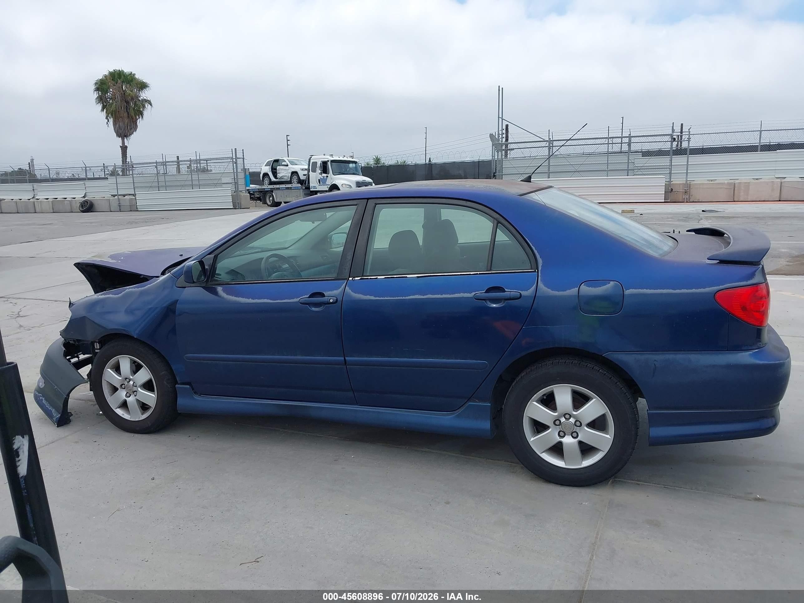 2007 Toyota Corolla S Blue vin: 1NXBR30E07Z911035