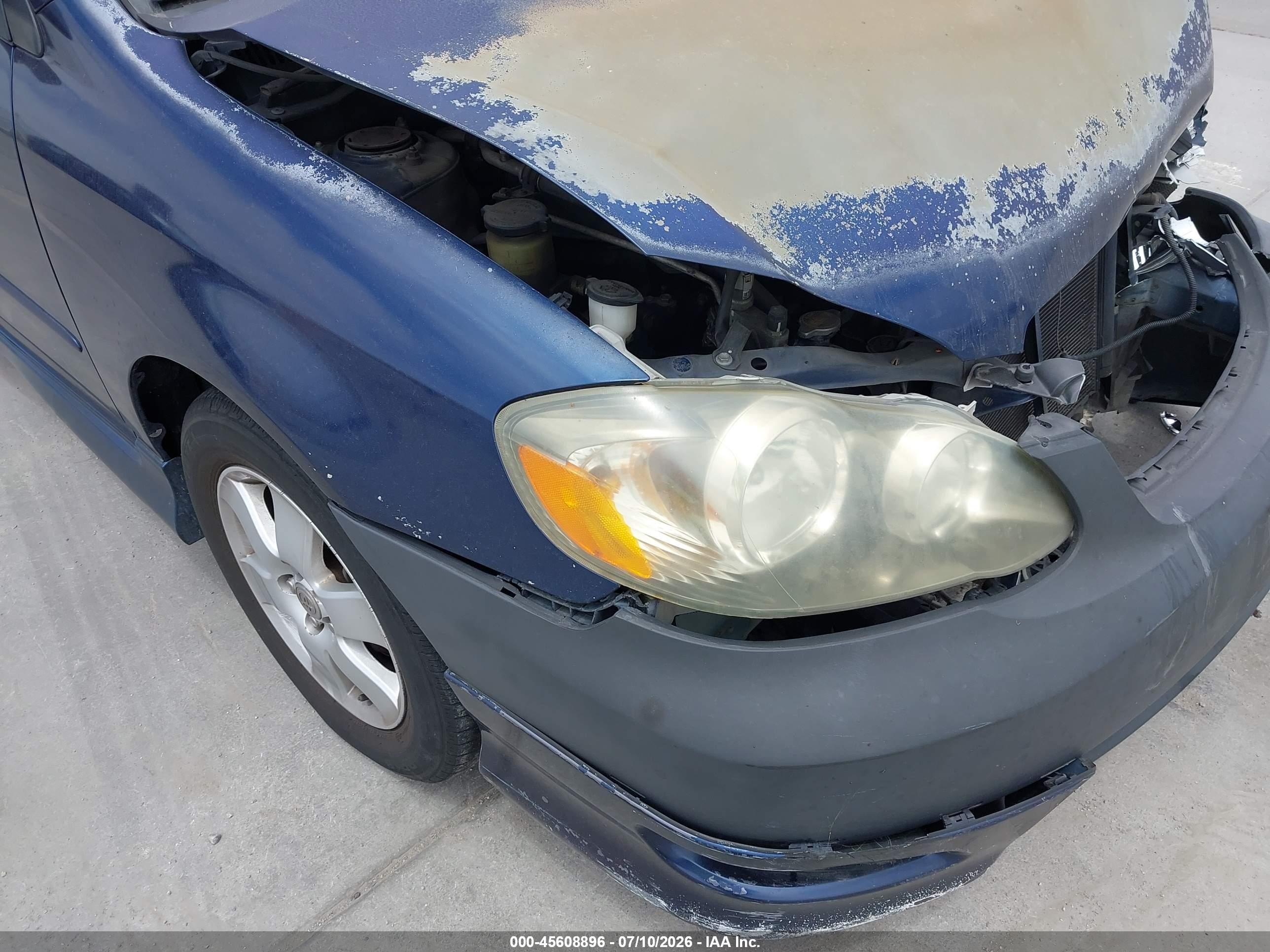 2007 Toyota Corolla S Blue vin: 1NXBR30E07Z911035