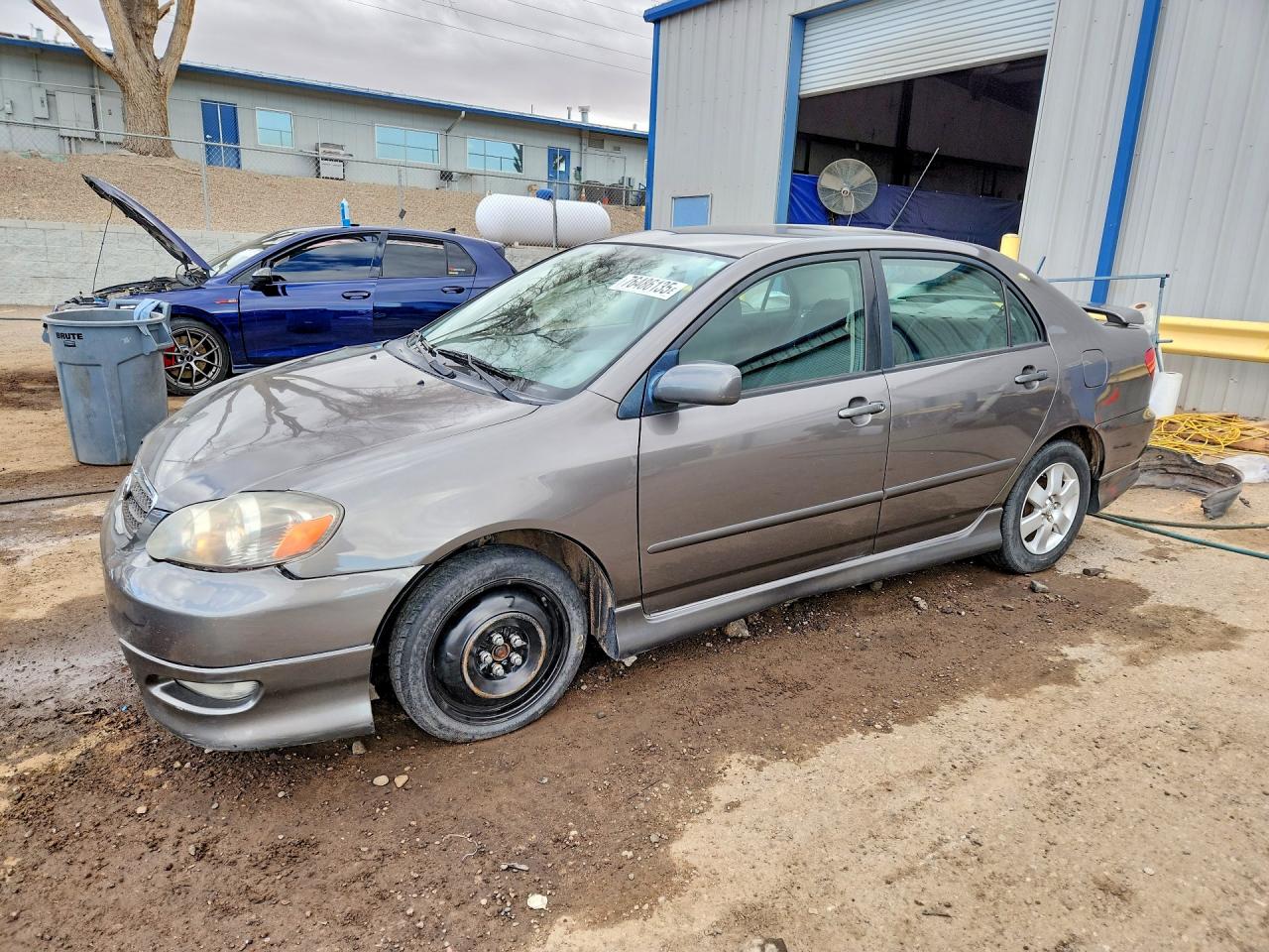2008 Toyota Corolla S Gray vin: 1NXBR30E08Z940939