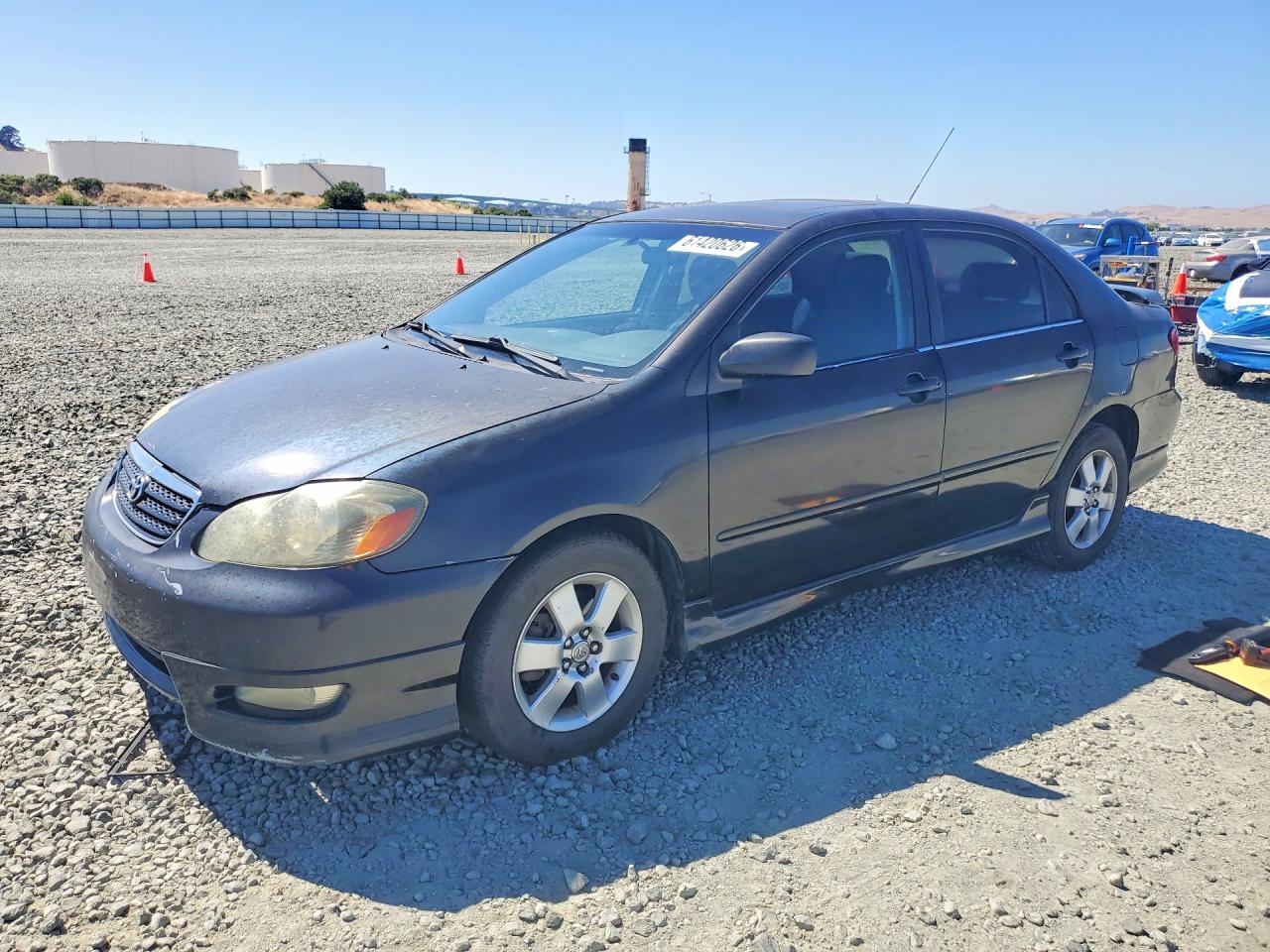 2006 Toyota Corolla S Black vin: 1NXBR30E16Z732694