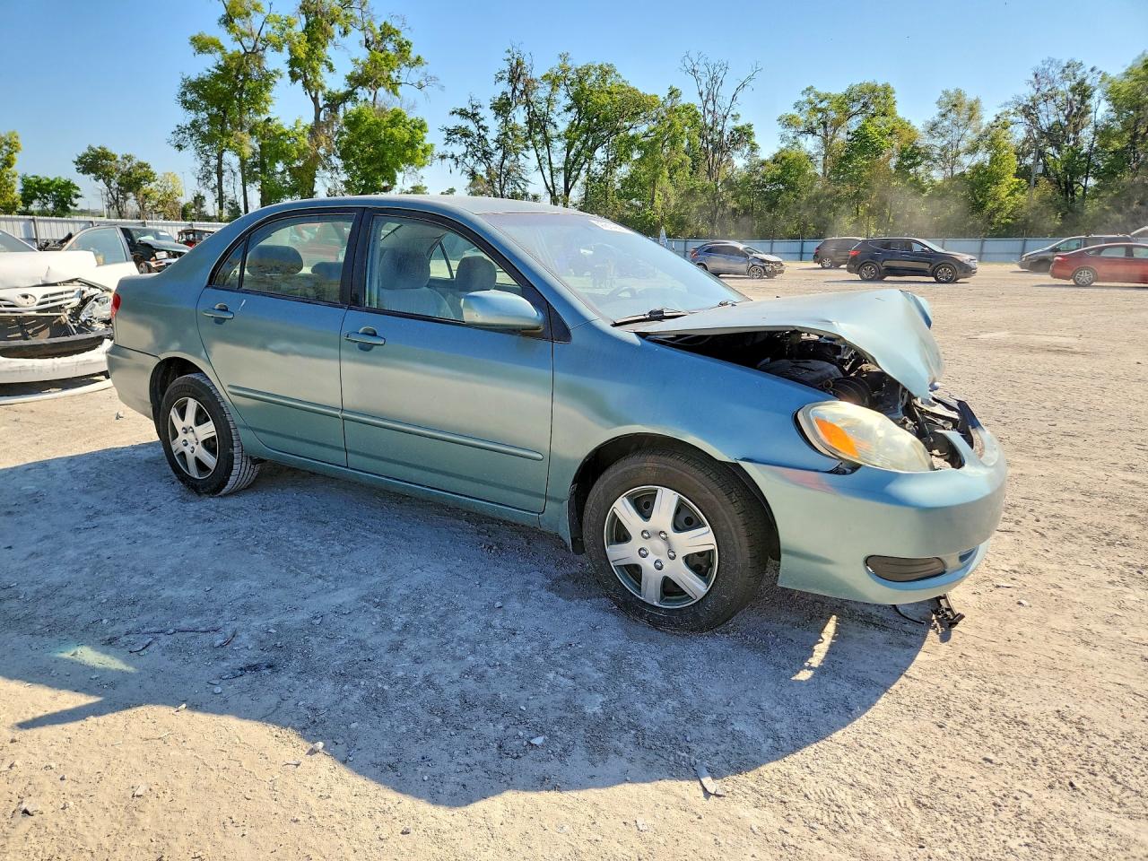 2007 Toyota Corolla Le Бирюзовый vin: 1NXBR30E17Z778186