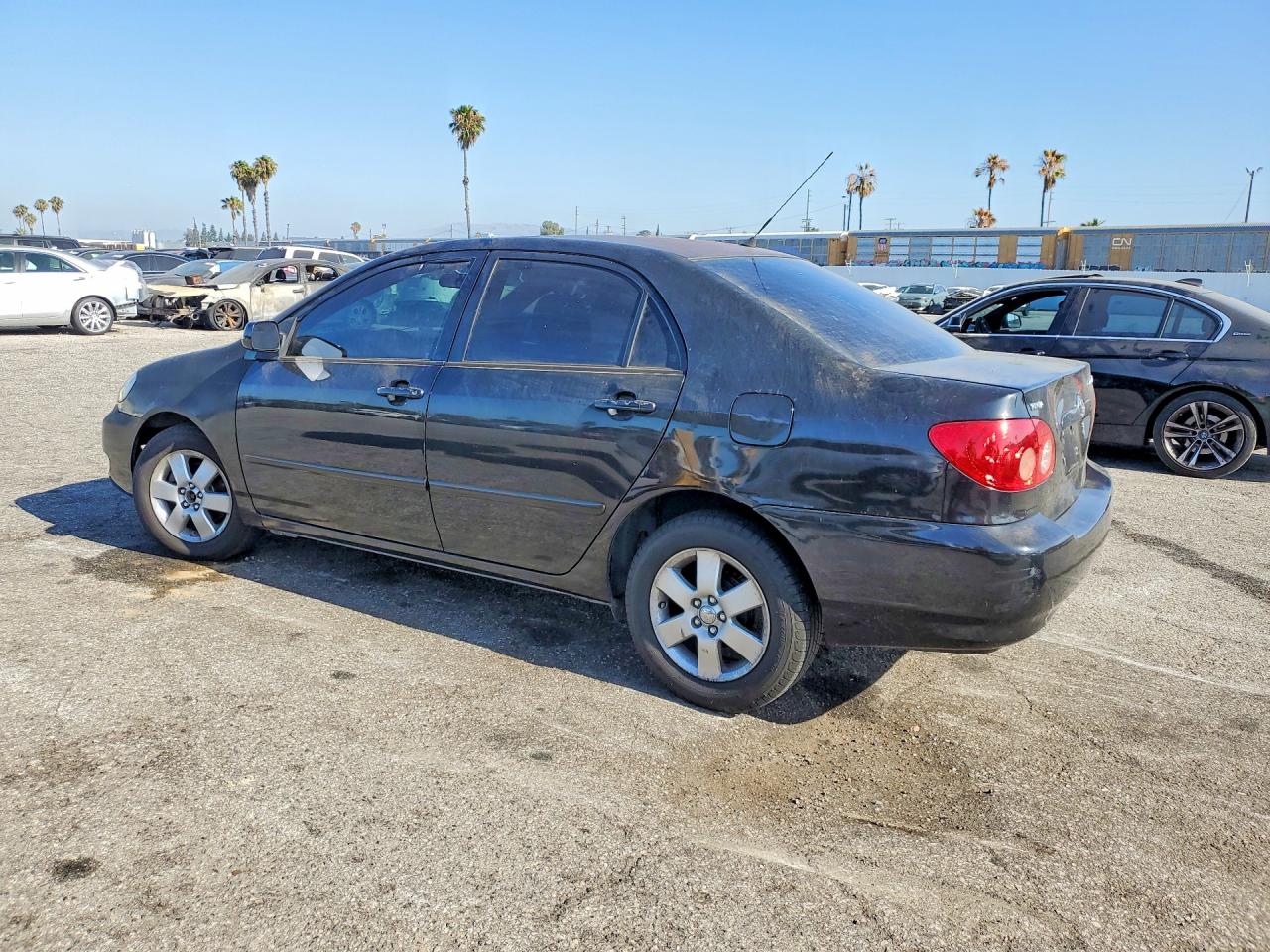 2008 Toyota Corolla Le Черный vin: 1NXBR30E38Z033263