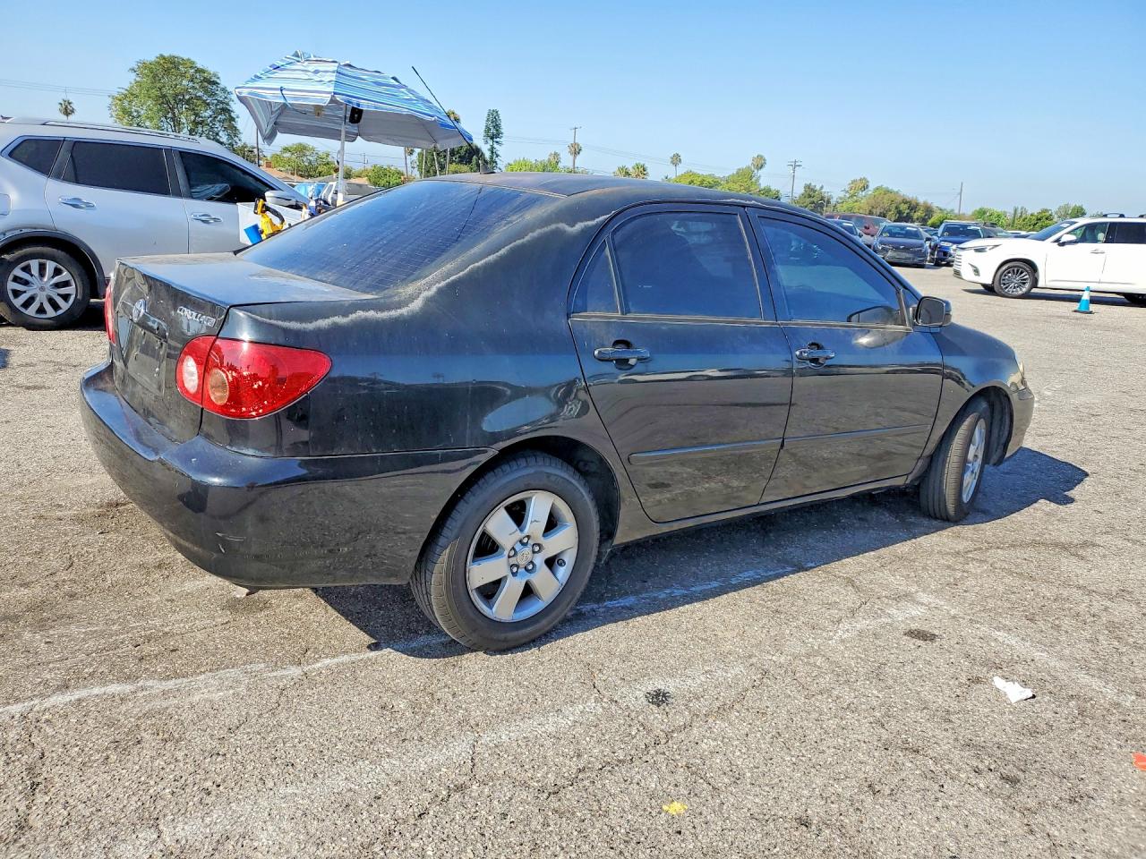2008 Toyota Corolla Le Черный vin: 1NXBR30E38Z033263