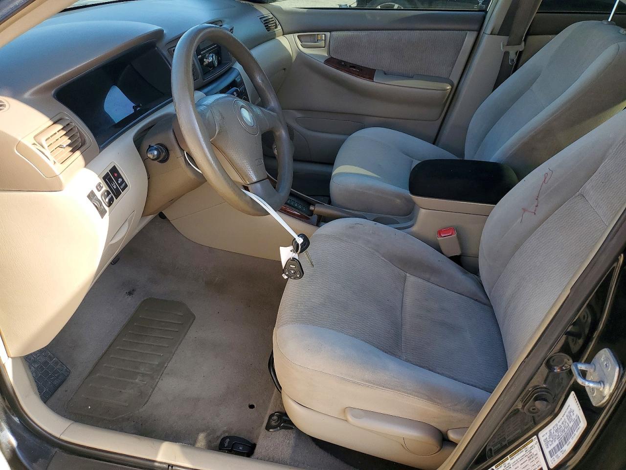 2008 Toyota Corolla Le Черный vin: 1NXBR30E38Z033263
